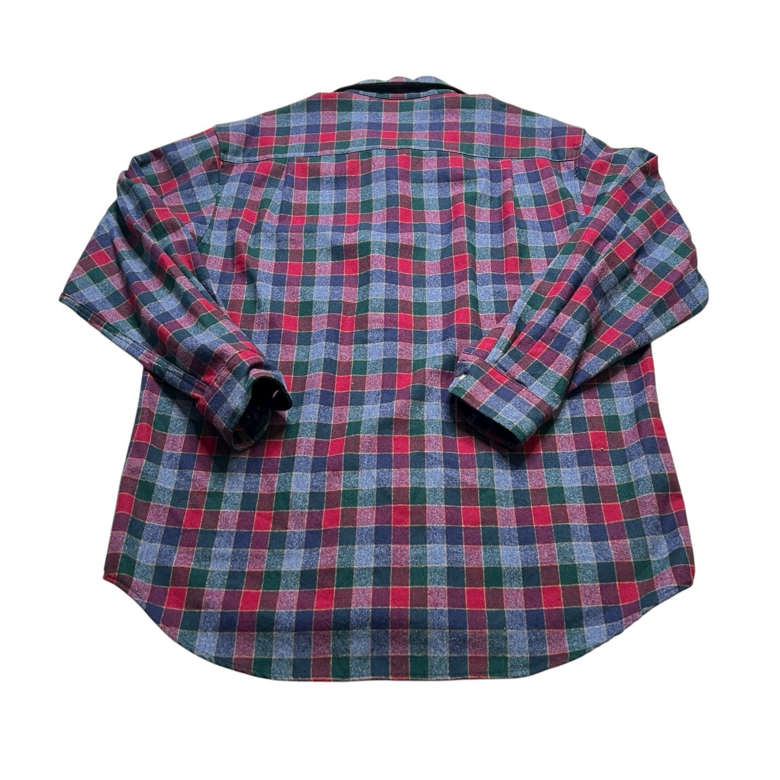 Pendleton Vintage Pendleton Flannel Mens Large Red Button Up Shirt Size US L / EU 52-54 / 3 - 8 Thumbnail