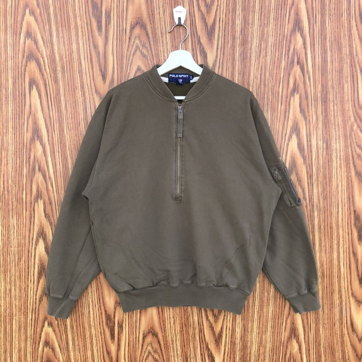 Polo Ralph Lauren Vintage Polo Sport by Ralph Lauren quarter-zip sweatshirt Size US M / EU 48-50 / 2 - 1 Thumbnail