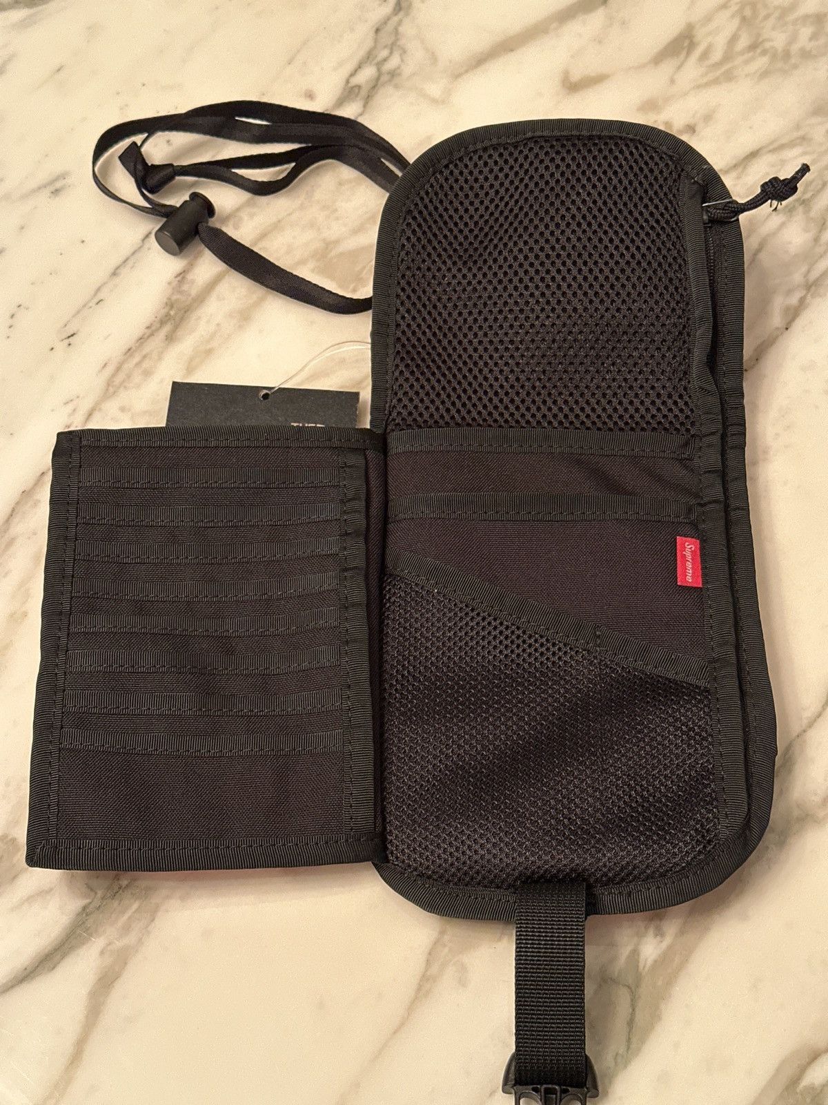 Supreme × The North Face TNF Utility Pouch Rocket Red OS Size ONE SIZE - 7 Thumbnail