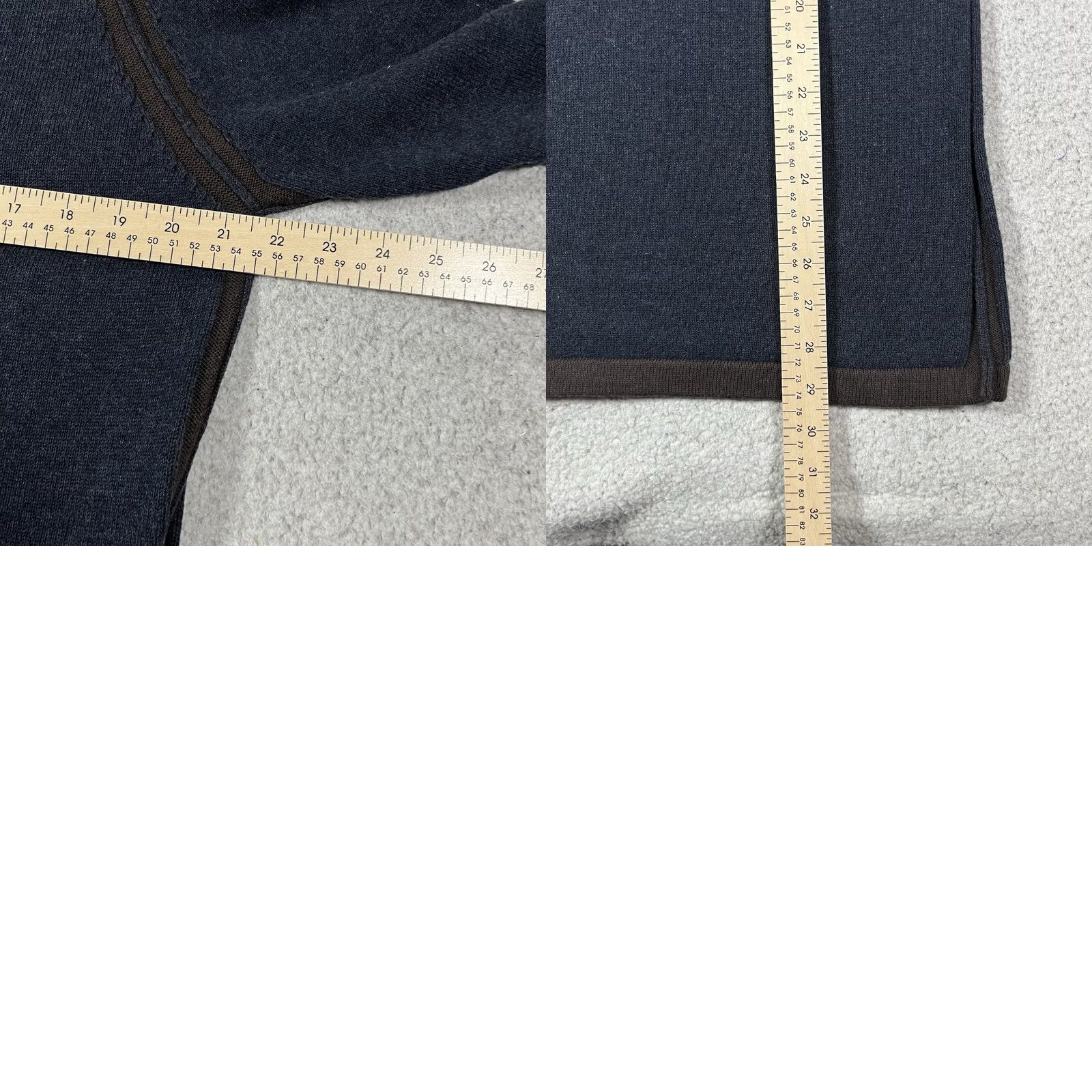 Carbon2Cobalt VINTAGE Carbon 2 Cobalt Hoodie Mens M Blue Cotton Cashmere Sweater Preppy Hiatus Raglan Size US M / EU 48-50 / 2 - 8 Thumbnail
