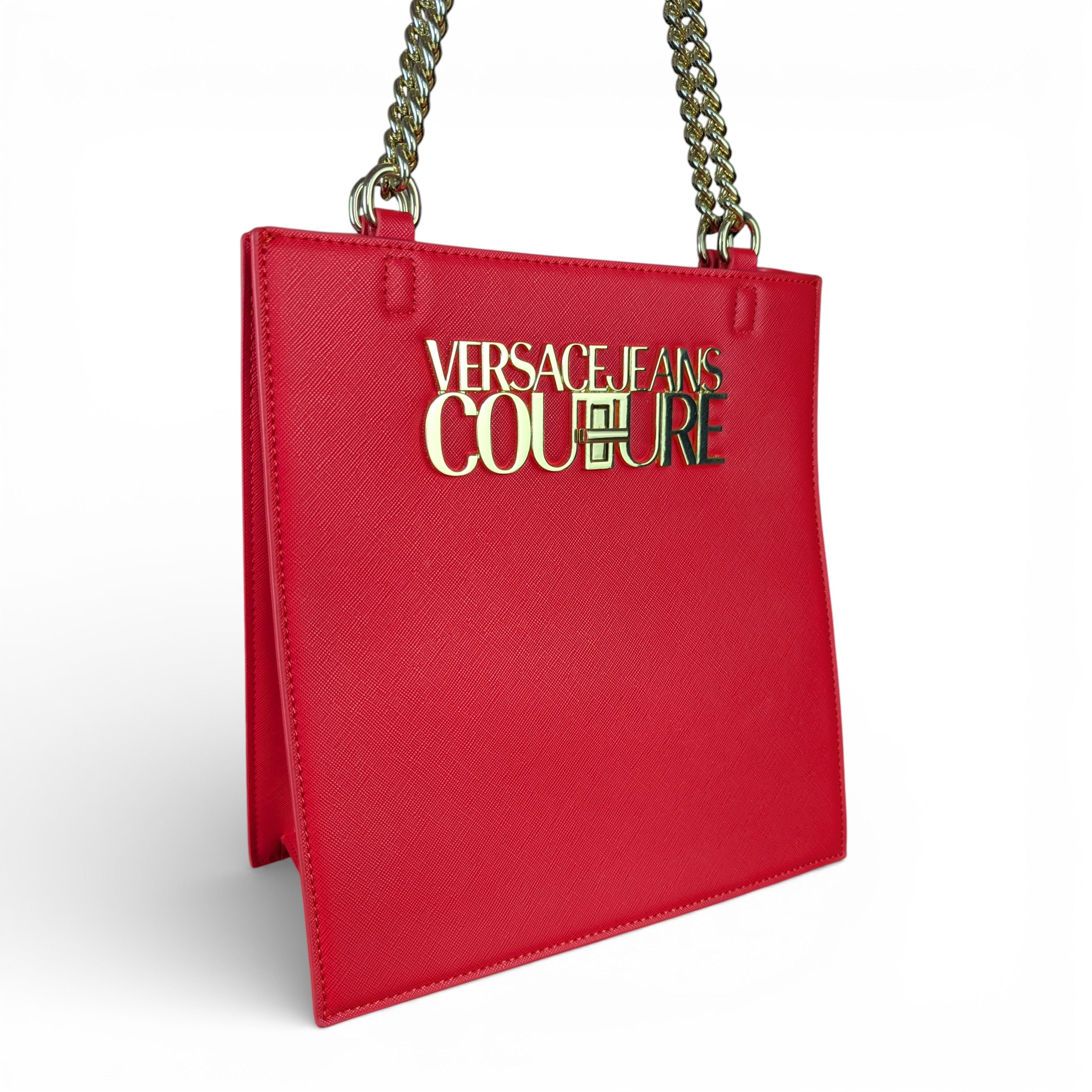 Versace Jeans Couture VERSACE JEANS COUTURE RED LOGO SHOULDER BAG Size ONE SIZE - 5 Thumbnail