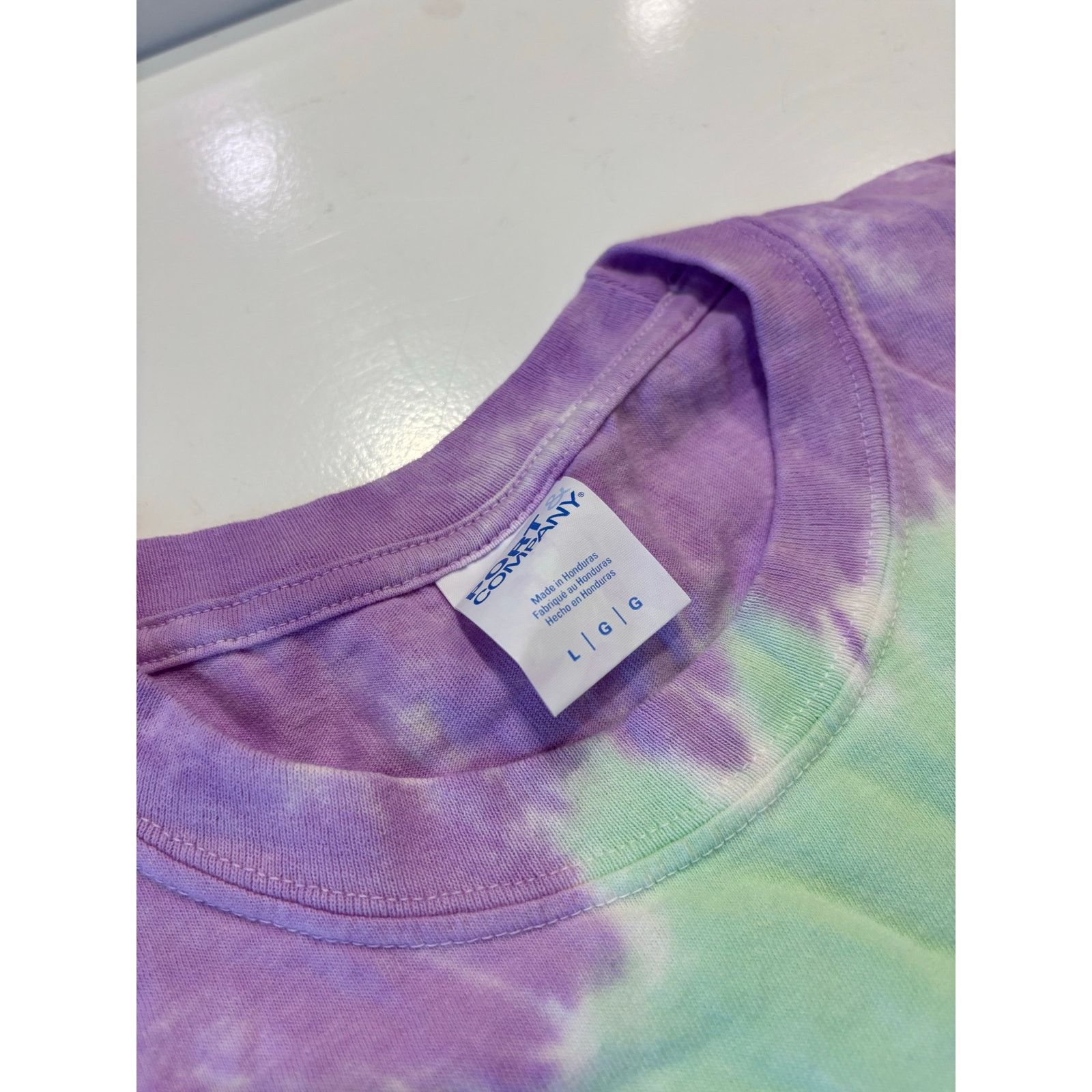 Other Pastel Easter Tie Dye Tee Unisex Premium Shirt Size L / US 10 / IT 46 - 3 Thumbnail