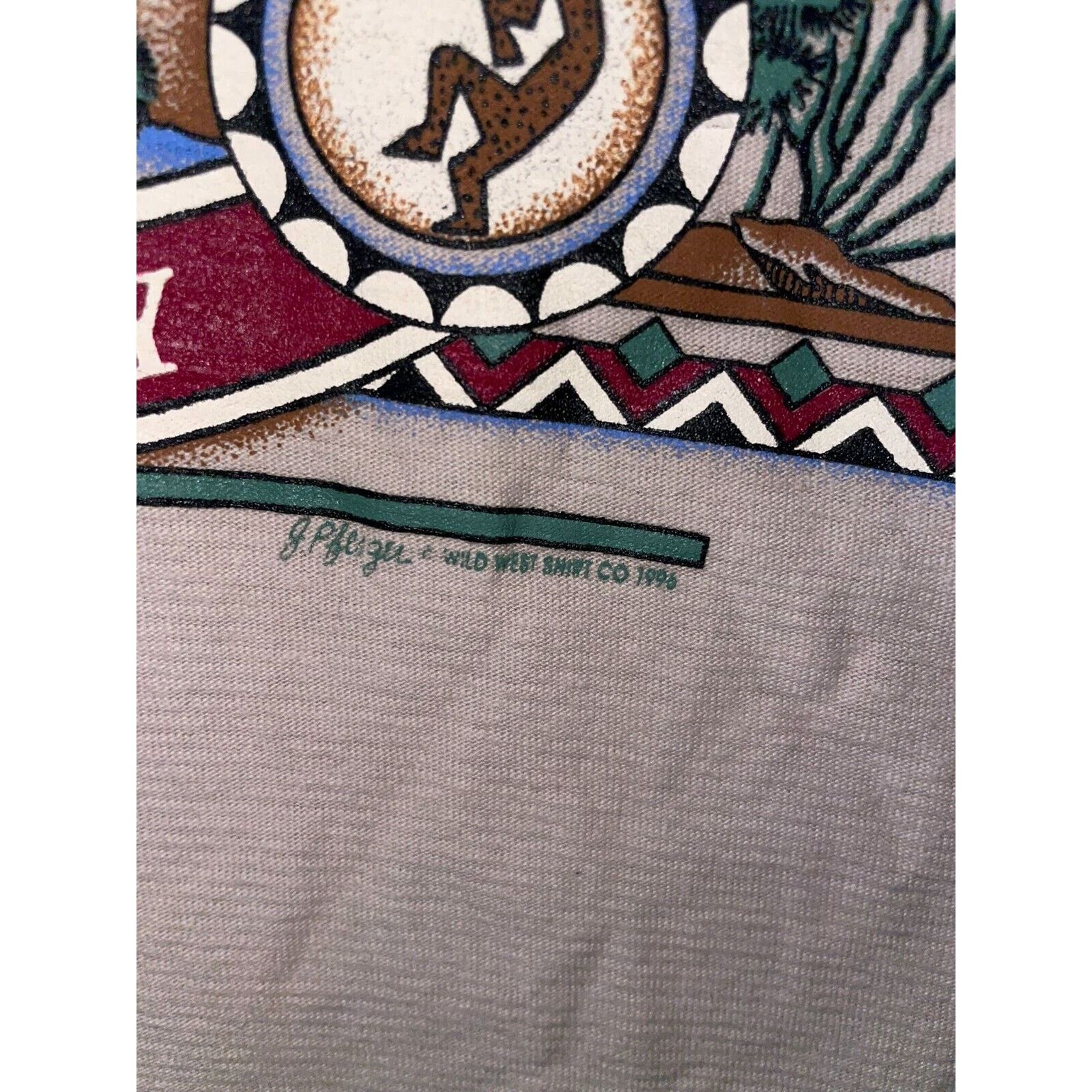 Vintage Vintage Arizona Shirt AZ Sun Country Cactus Aboriginal 90s L Size US L / EU 52-54 / 3 - 8 Thumbnail