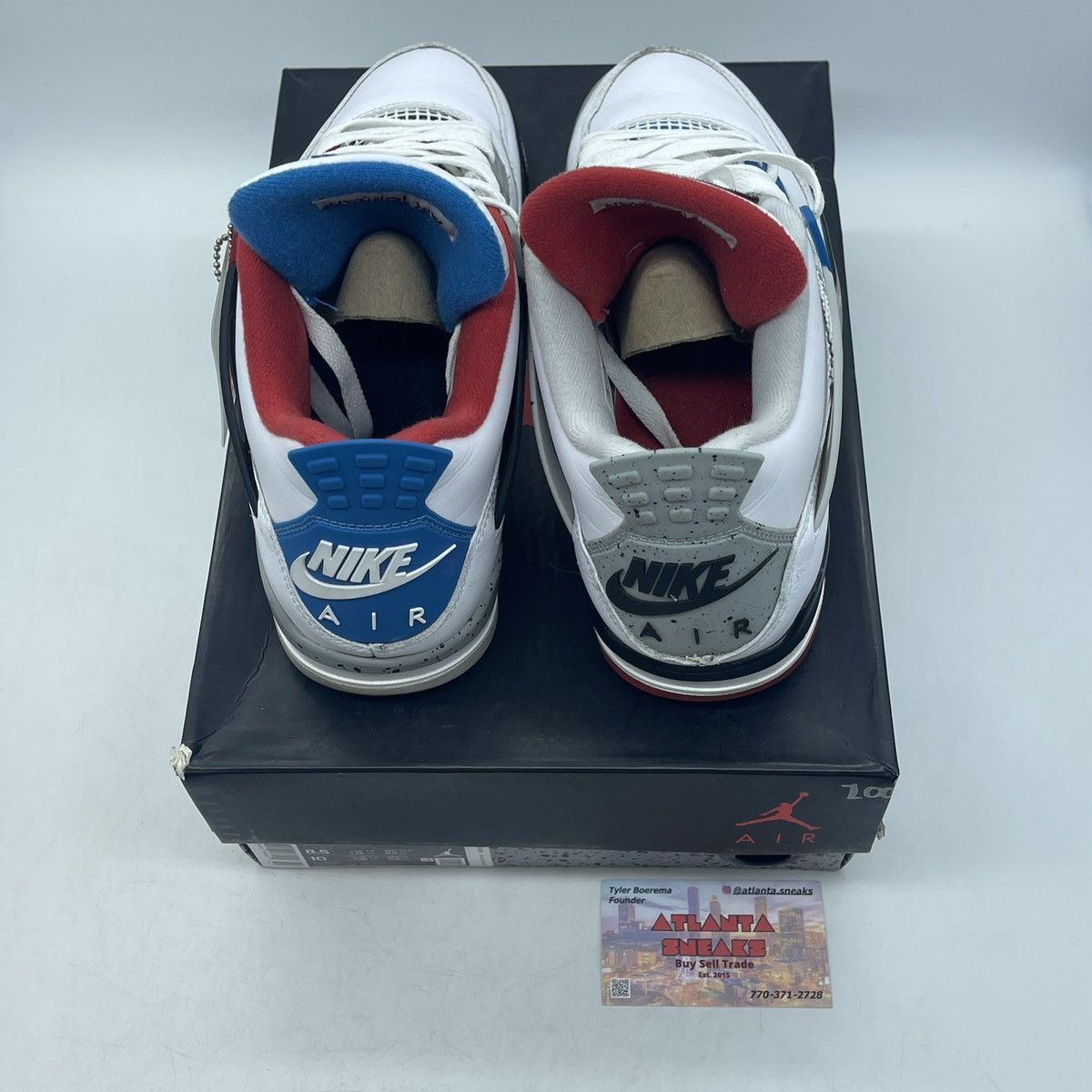 Jordan Brand Air Jordan 4 what the 4 Size US 8.5 / EU 41-42 - 6 Thumbnail