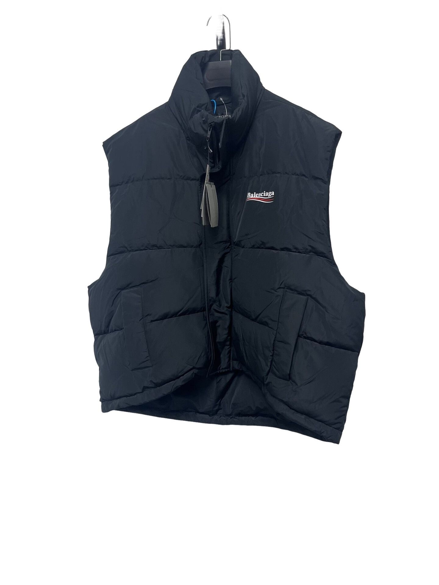 Balenciaga Balenciaga Political Campaign Logo Puffer Vest 46 Size US S / EU 44-46 / 1 - 1 Thumbnail