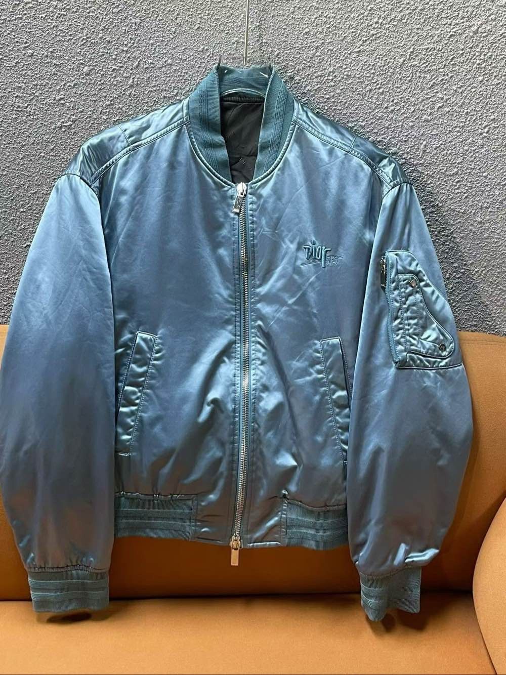 Dior Dior Logo Bomber Jacket Size S Size US S / EU 44-46 / 1 - 1 Thumbnail