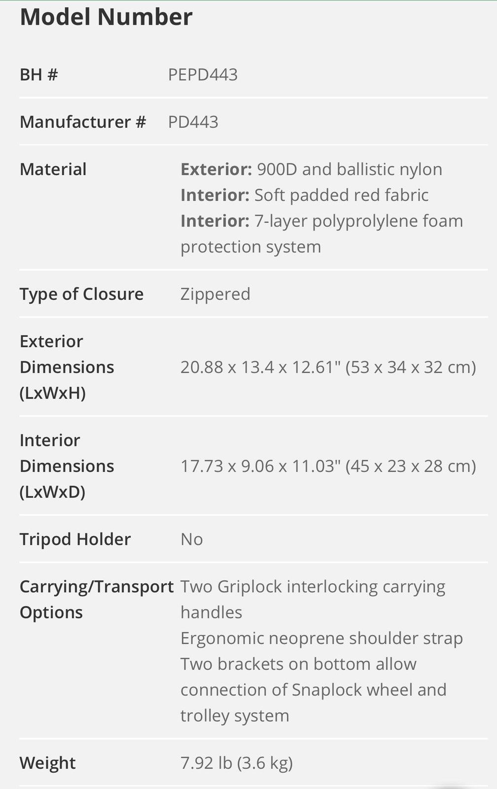 Petrol Industries Petrol PD443 Dr. D-SLR Camera Bag Size ONE SIZE - 7 Thumbnail