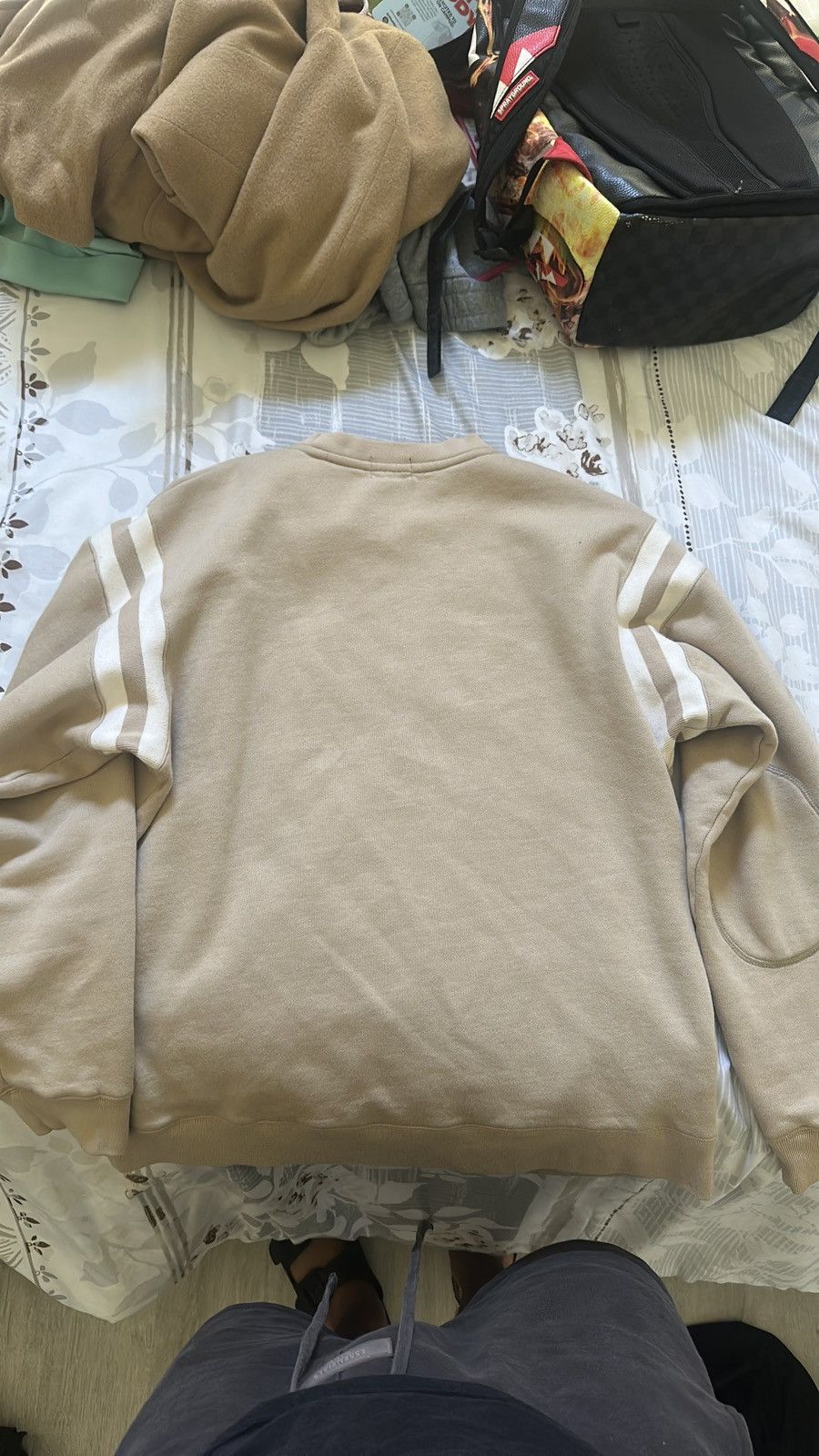 Stussy Beige Stussy sweater Size US L / EU 52-54 / 3 - 2 Thumbnail