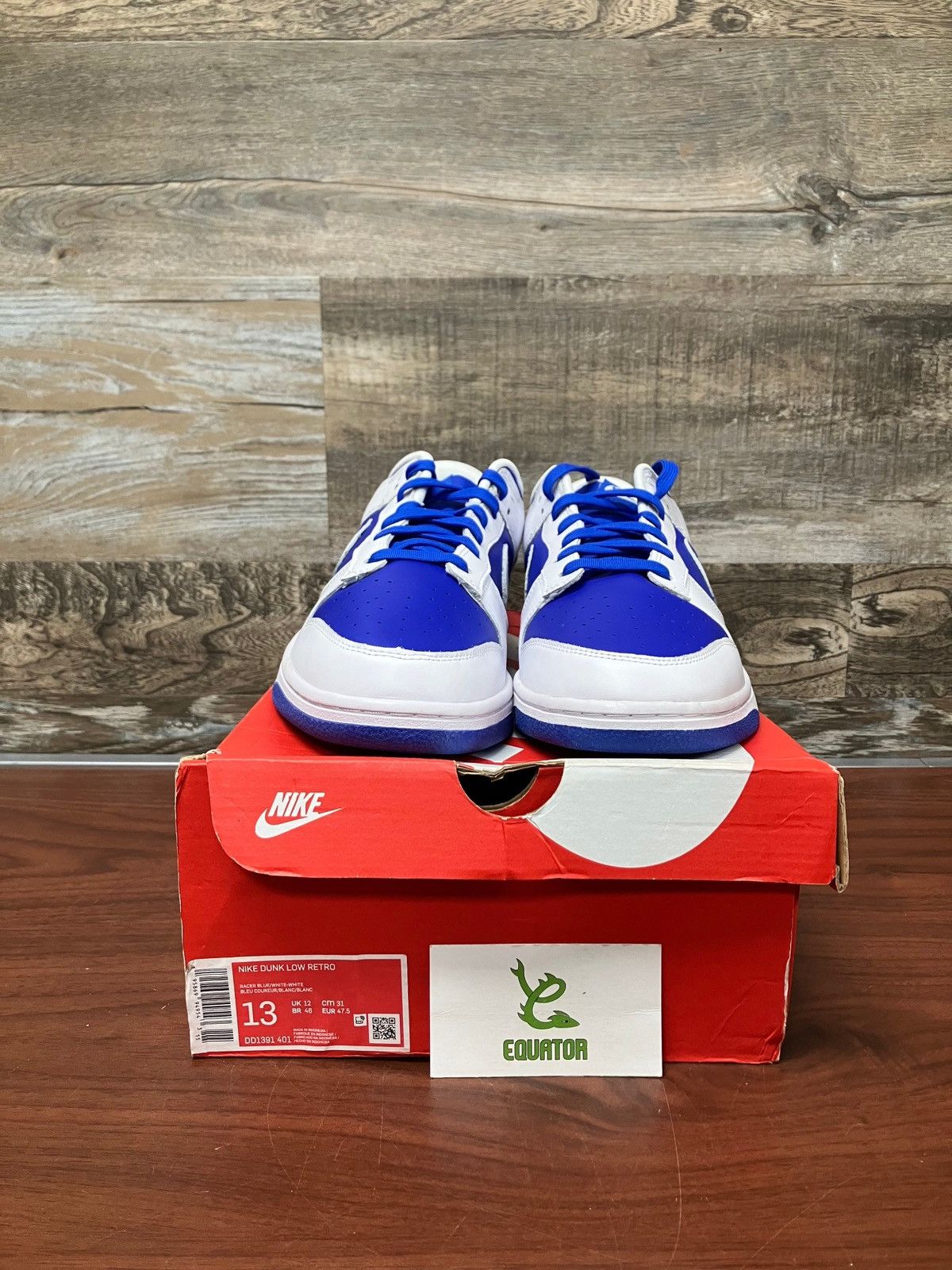 Nike 13-Nike Dunk Racer Blue Size US 13 / EU 46 - 3 Thumbnail