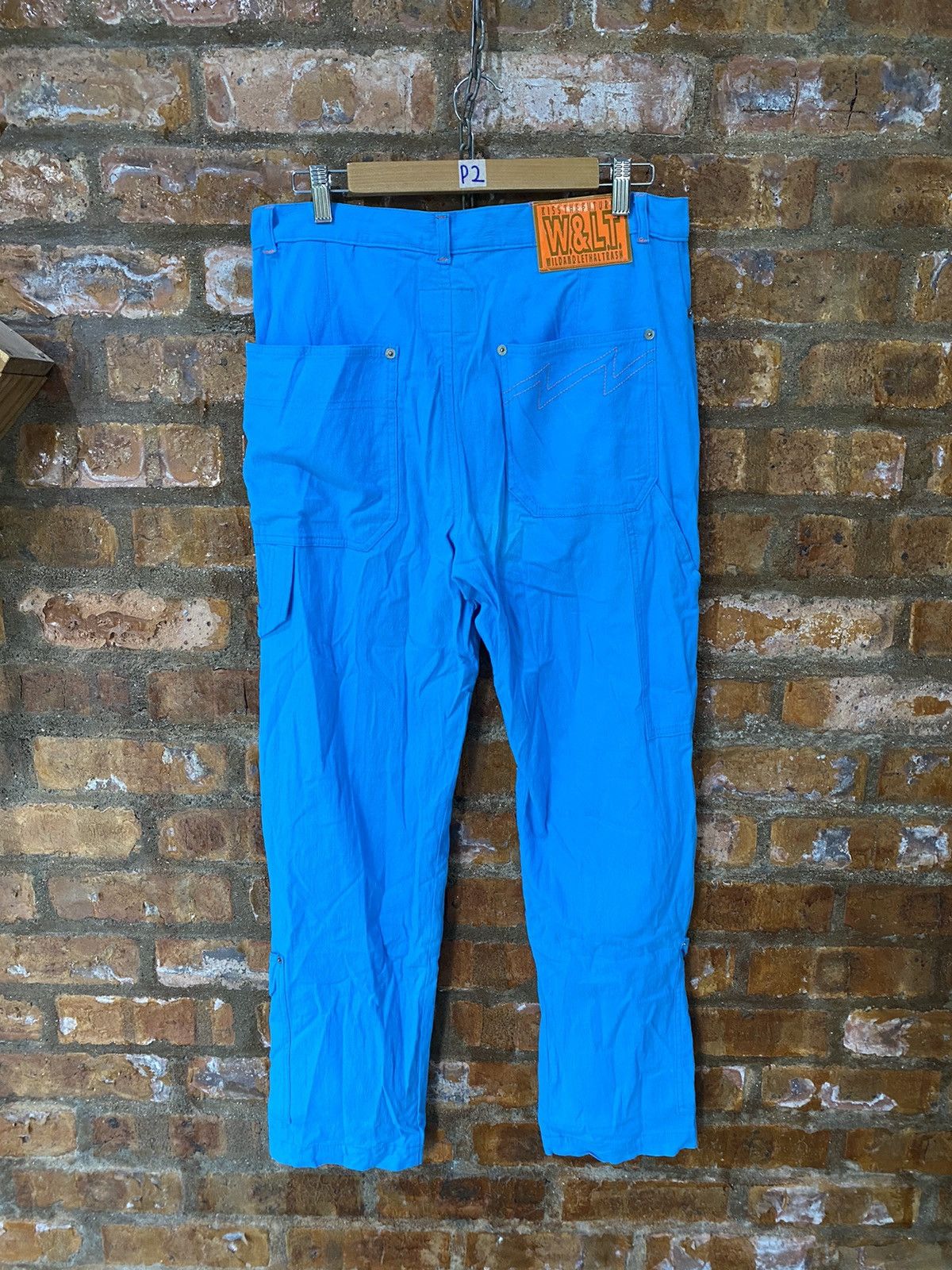 W&LT × Walter Van Beirendonck 1990s W&LT Hem Pocket carpenter light cargo pop pant Size US 33 - 11 Thumbnail