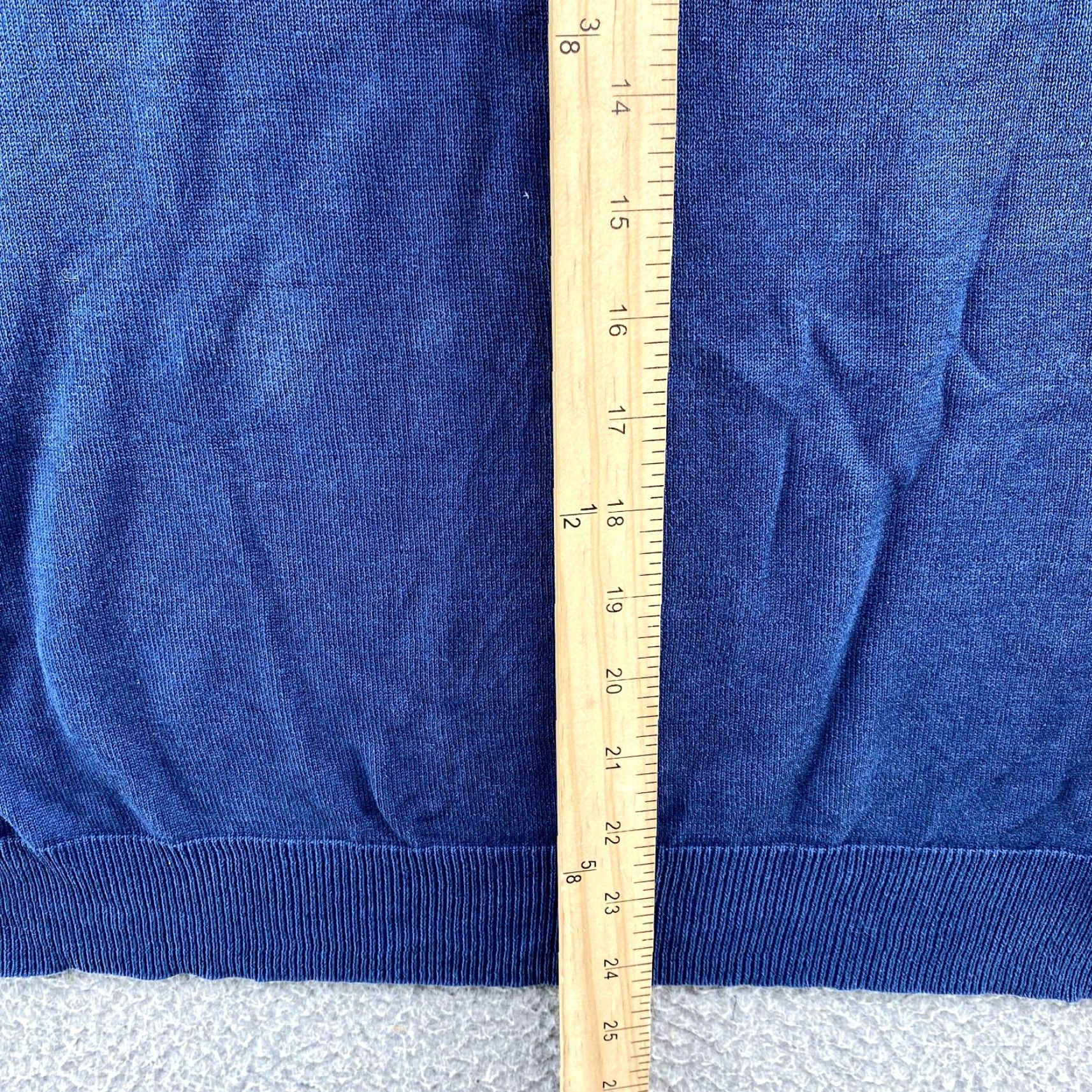 Jos. A. Bank Jos.A Bank Sweater Men XL Blue 100% Silk Classic Office Preppy Academia Corpcore Size US XL / EU 56 / 4 - 6 Thumbnail