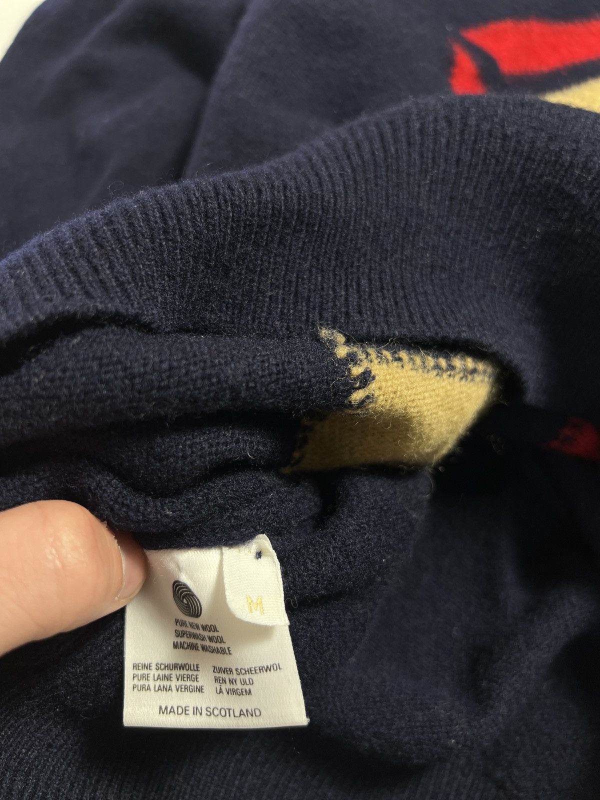 Japanese Brand × Pringle Of Scotland × Vintage Vintage Pringle of Scotland Sweater Size US M / EU 48-50 / 2 - 9 Thumbnail