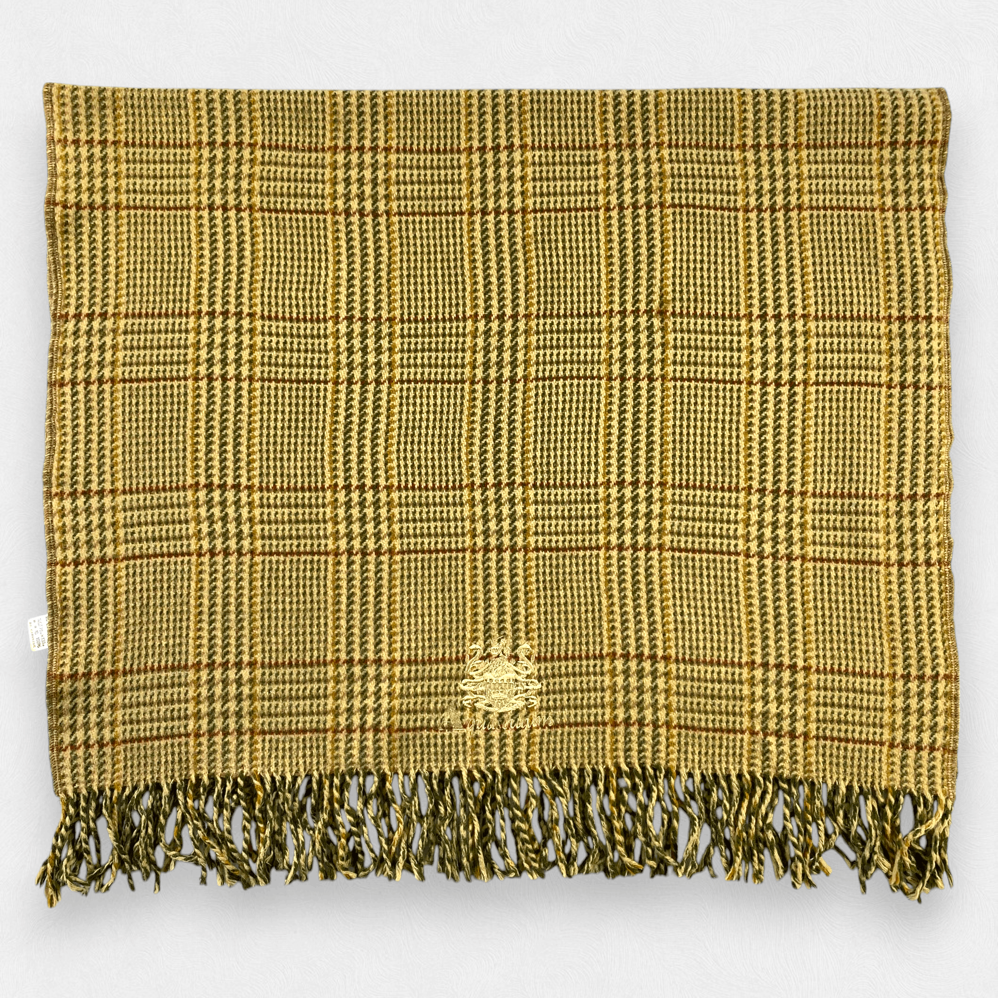 Aquascutum × Vintage Aquascutum Scarf Neck Wrap Big Size Muffler Size ONE SIZE - 1 Thumbnail