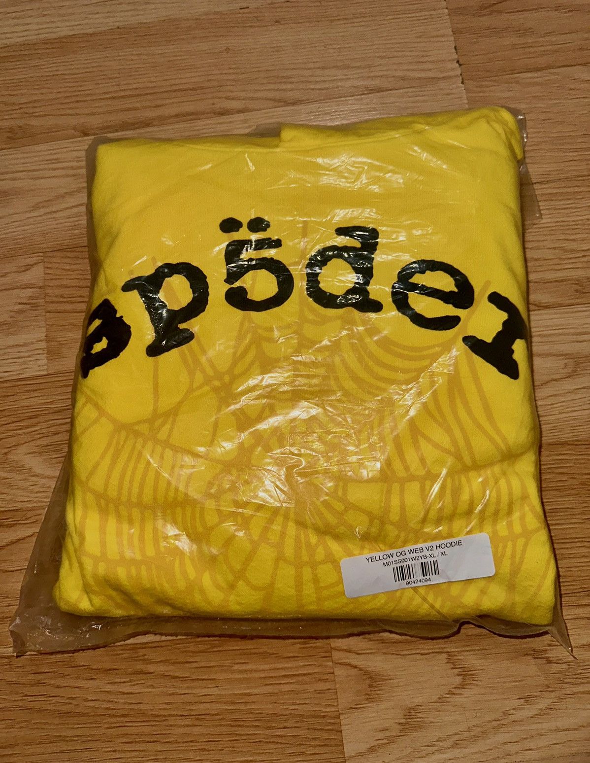 Sp5der Sp5der legacy hoodie yellow Size US XL / EU 56 / 4 - 3 Thumbnail