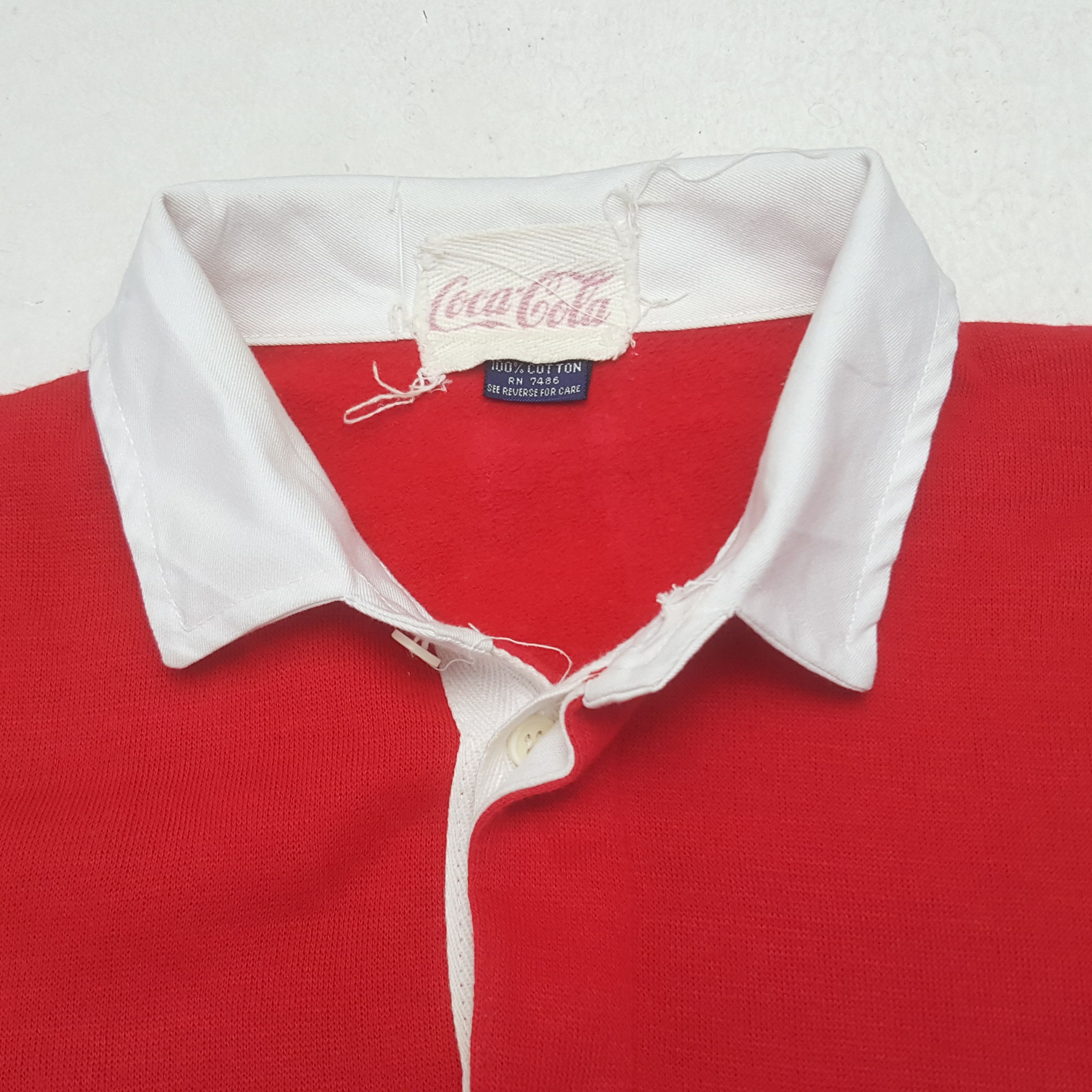 Coca Cola Vintage Coca Cola Logo Collared Shirt C294N53 Size US L / EU 52-54 / 3 - 4 Thumbnail
