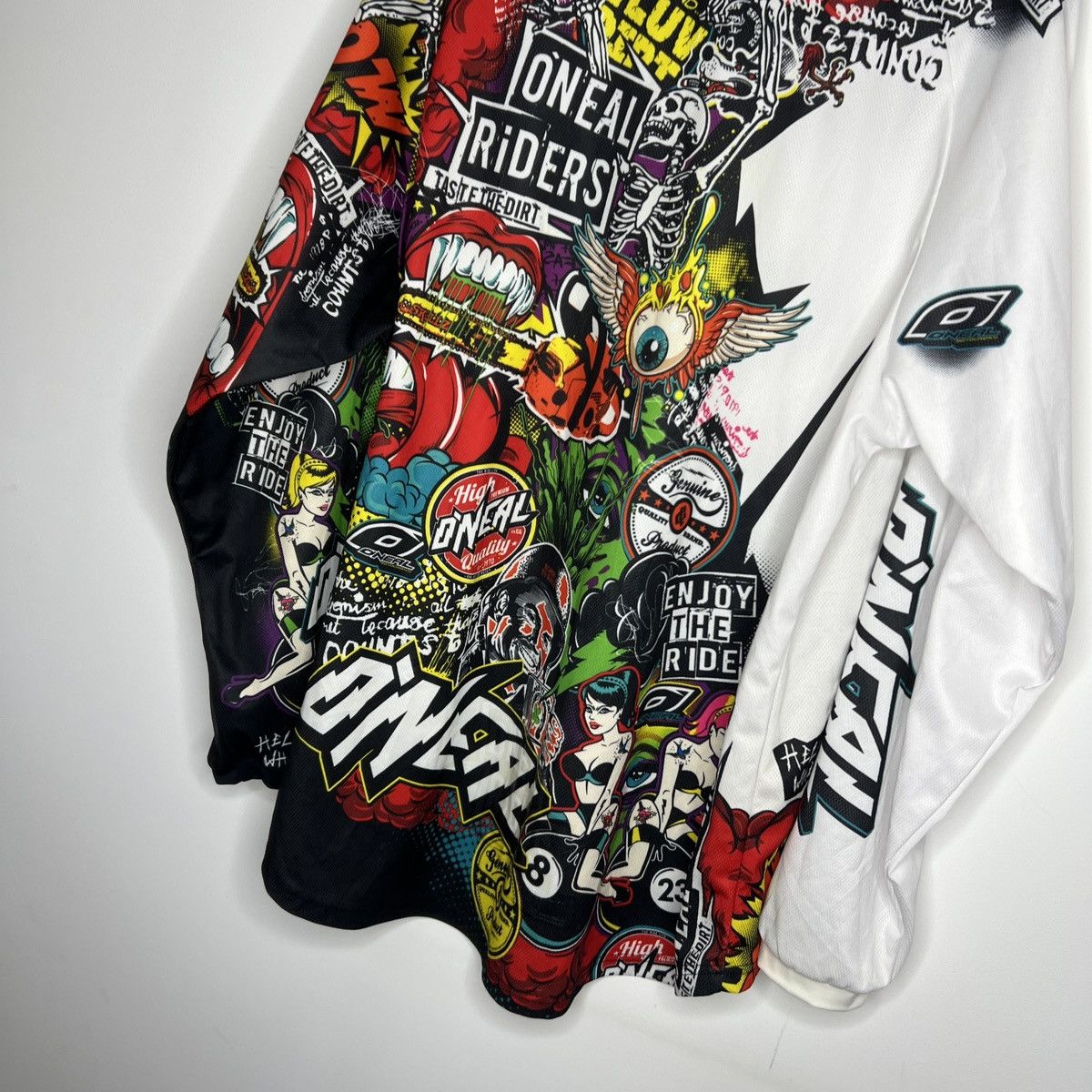 Other O’Neal Motocross Mayhem Jersey Element Punk Rock Racing Rare Size US XL / EU 56 / 4 - 10 Thumbnail