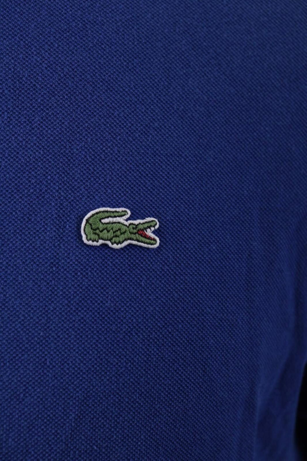 Lacoste Men Lacoste Blue Short Sleeve Polo Shirt Size 5 / L Size US L / EU 52-54 / 3 - 4 Thumbnail