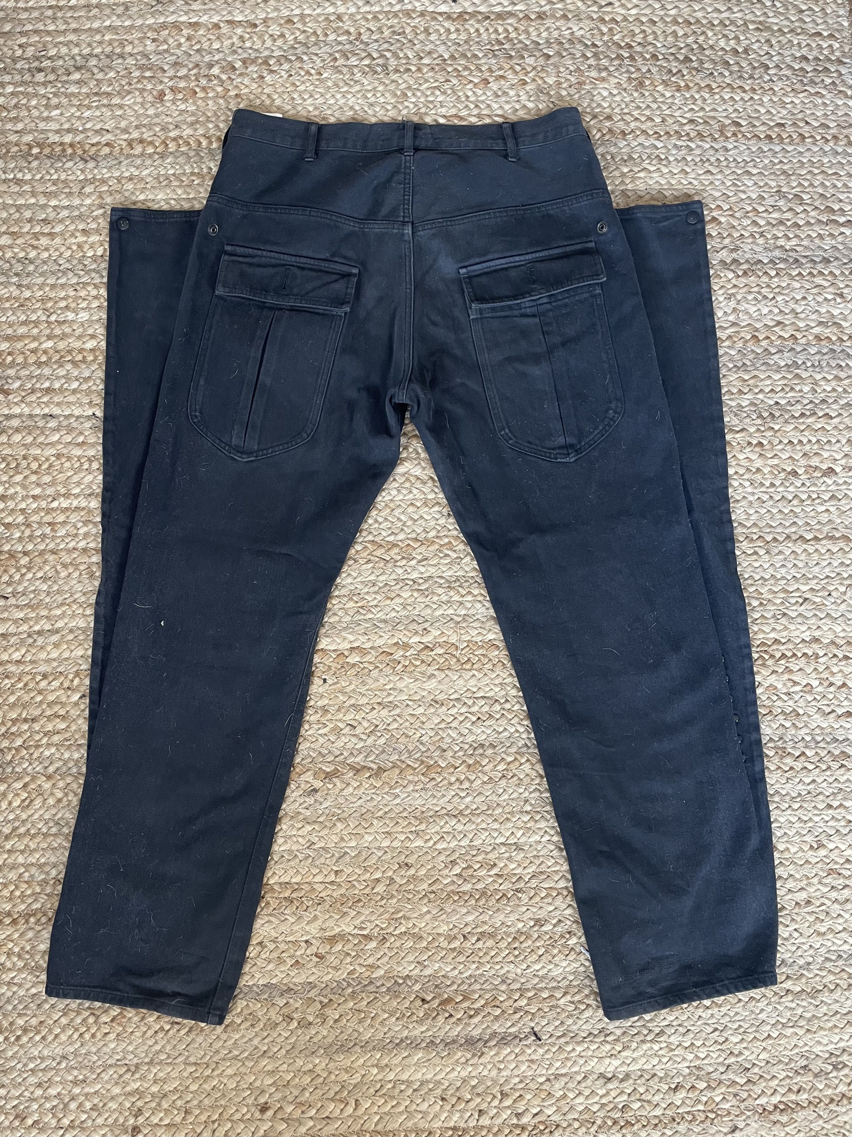 Yohji Yamamoto AW06 Studded Transformer Denim Size US 34 / EU 50 - 3 Thumbnail