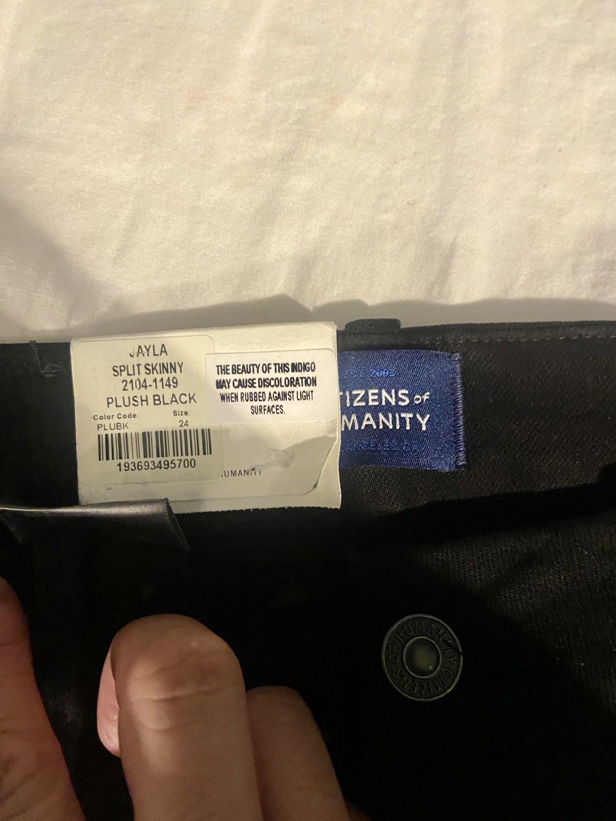 AG Adriano Goldschmied AG wax coated jeans Size 24" / US 00 / IT 34 - 21 Thumbnail
