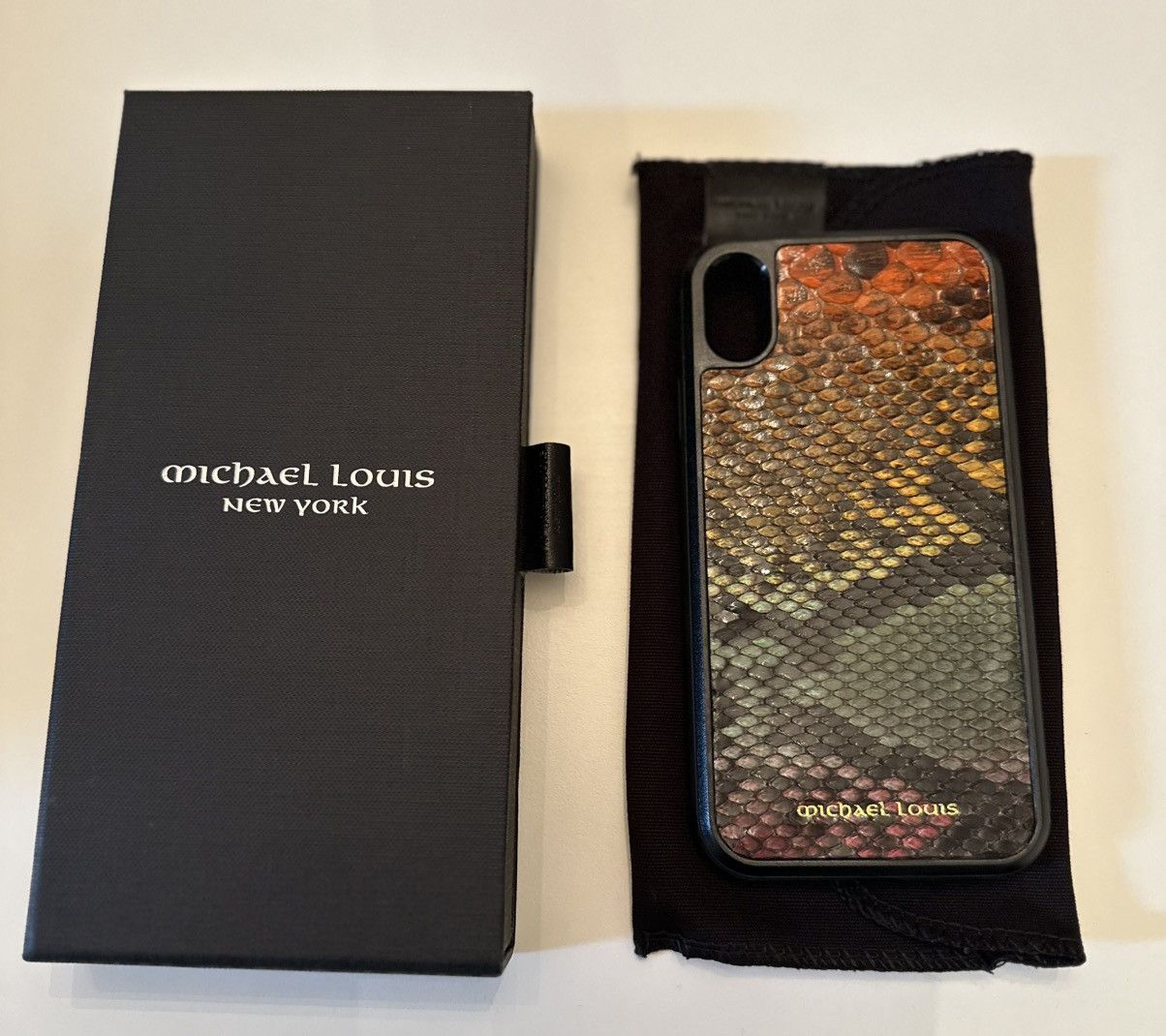 Michael Louis Michael Louis IPhone XR Snakeskin Case Size ONE SIZE - 1 Thumbnail