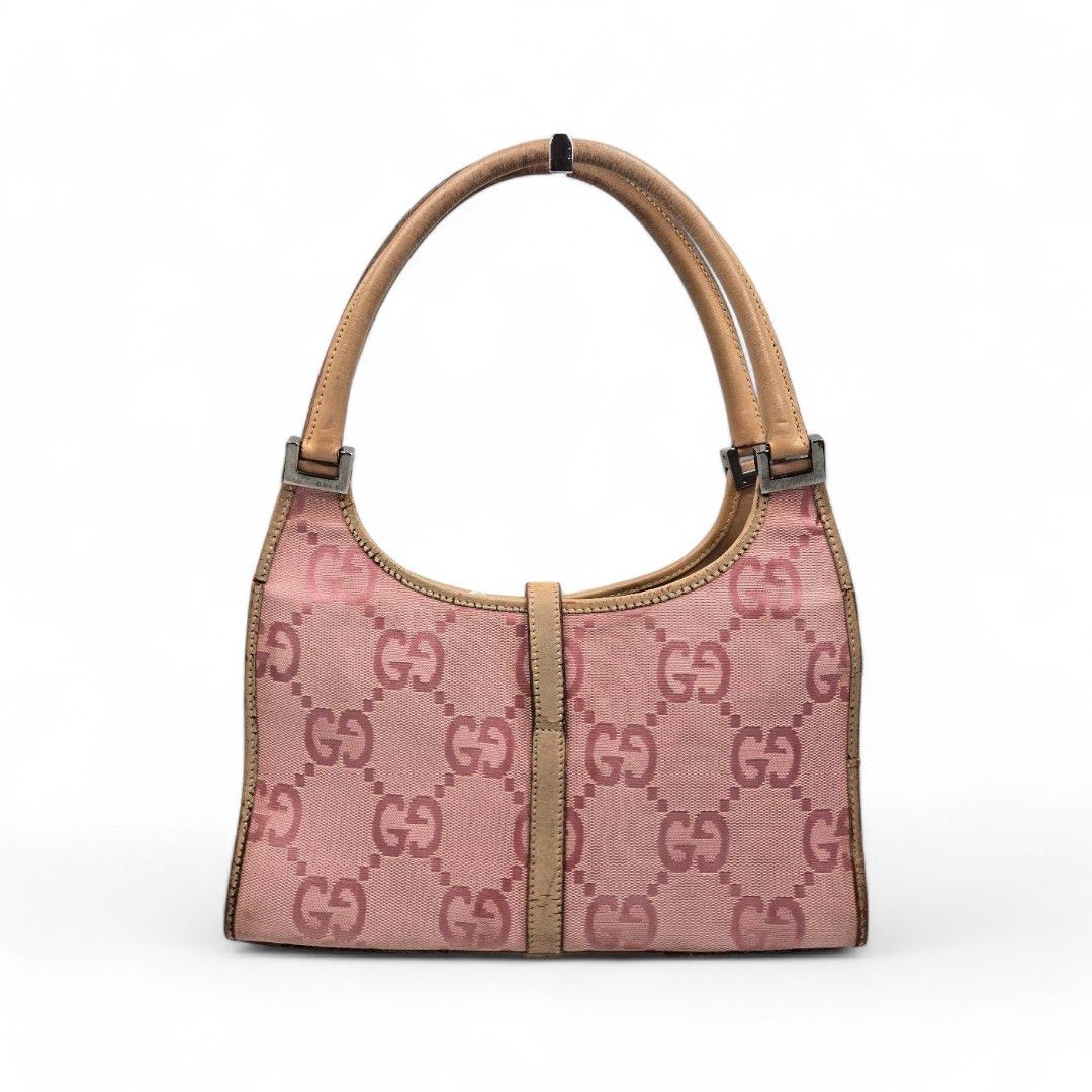 Gucci Gucci - Jumbo Jackie Pink Handbag Leather Vintage Size ONE SIZE - 2 Thumbnail