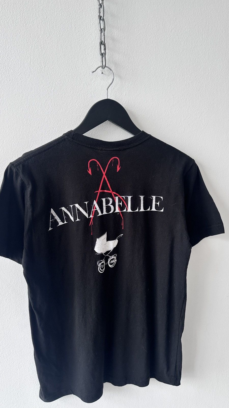 Other Annabelle The Conjuring Universe T-Shirt Spiral Horror Goth Size US S / EU 44-46 / 1 - 9 Thumbnail