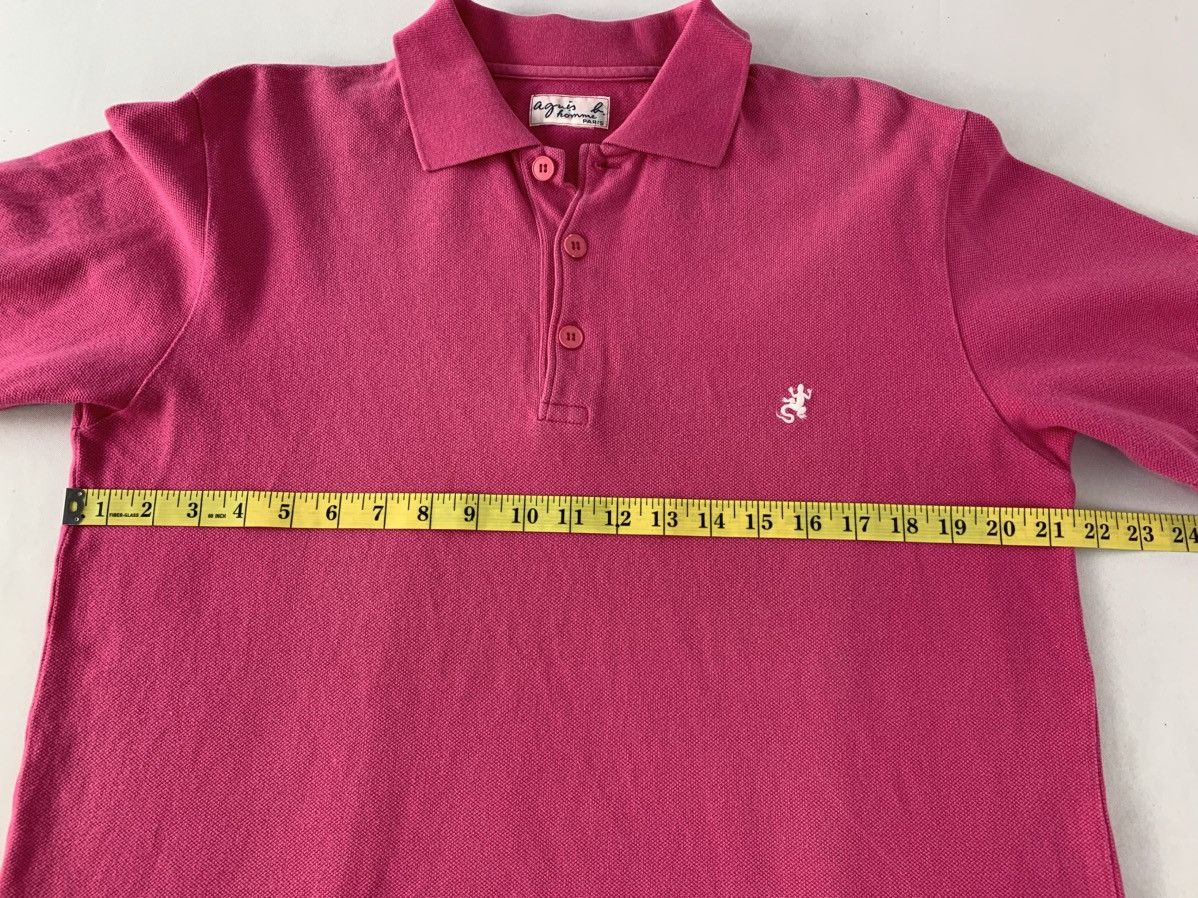 agnes b. Agnes B Homme Paris Plain Polo Tee Small Embroidery Logo Size US L / EU 52-54 / 3 - 8 Thumbnail