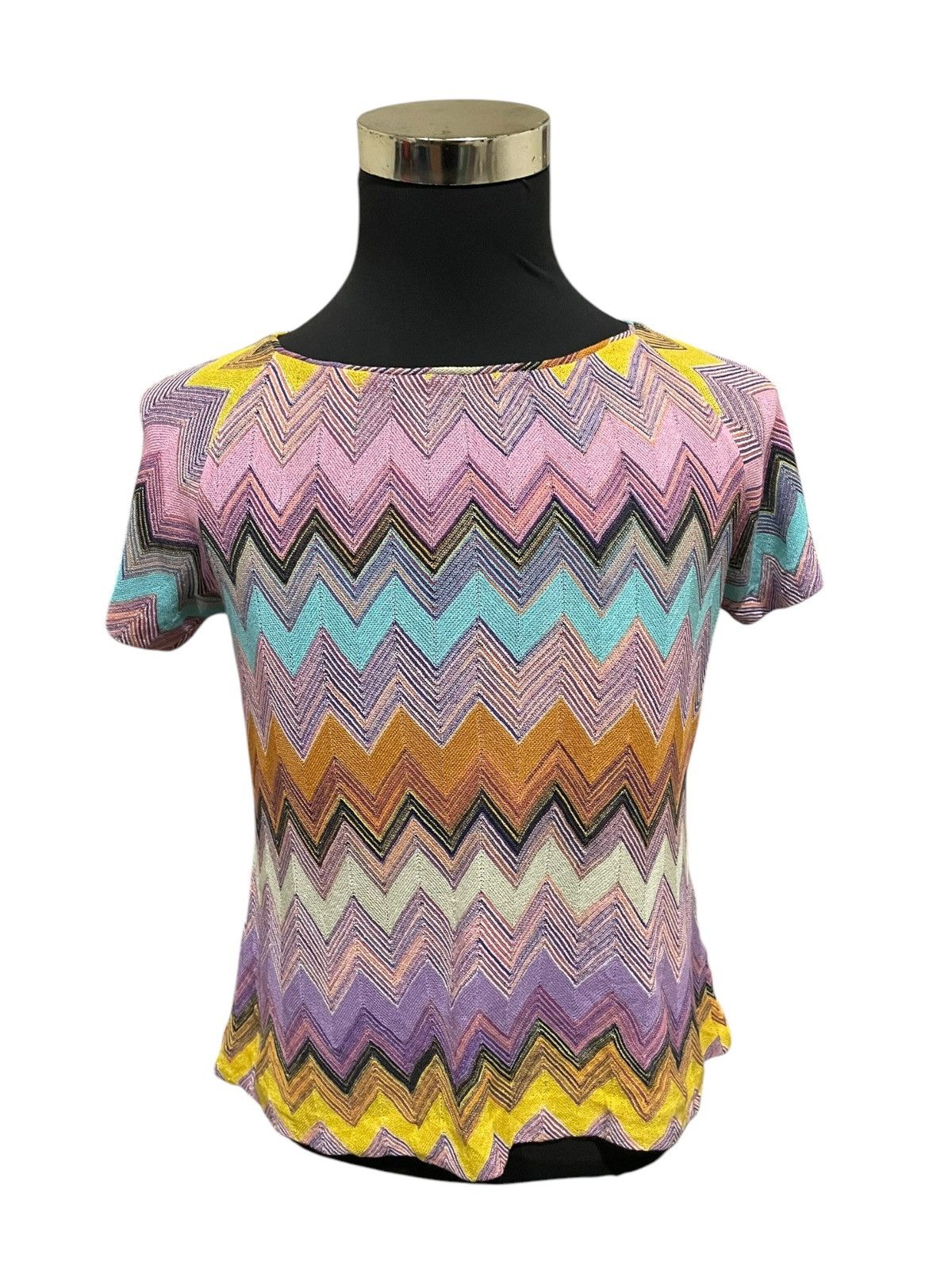Missoni VTG 90s Missoni Iconic Elements Shirts Size S / US 4 / IT 40 - 8 Thumbnail