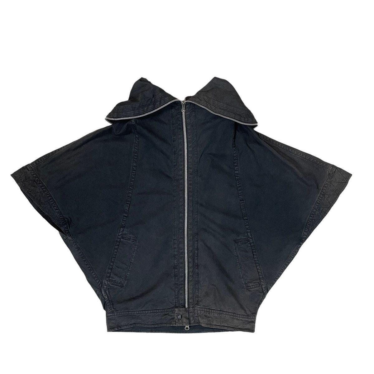 CABANE de ZUCCa IS Zucca Batwing Full Cover Face Heavy Coat Size US M / EU 48-50 / 2 - 9 Thumbnail