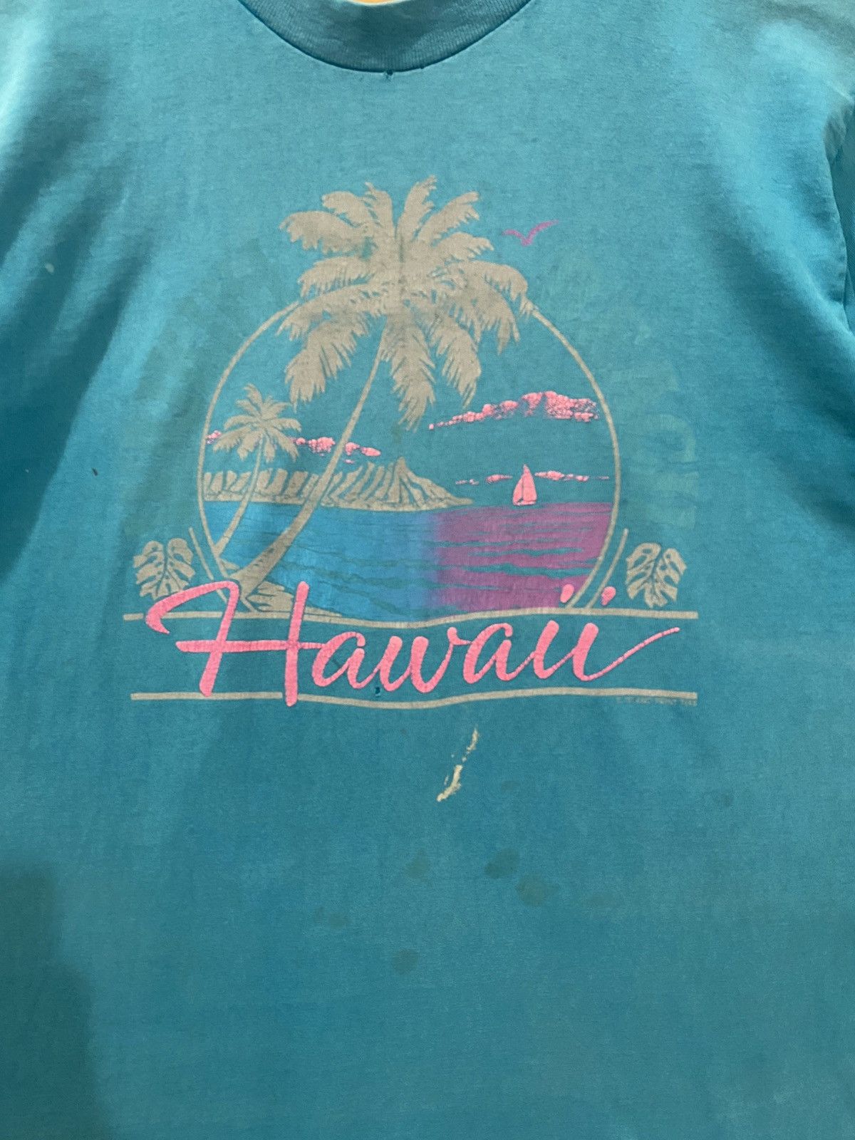 Vintage VINTAGE T-SHIRT HAWAI Size US L / EU 52-54 / 3 - 5 Thumbnail