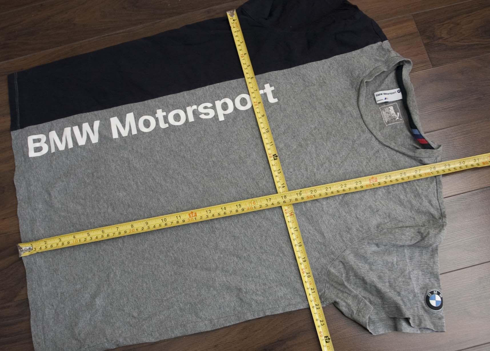 BMW × Puma BMW Motosport x Puma T Shirt Size XL Gray Size US XL / EU 56 / 4 - 5 Thumbnail