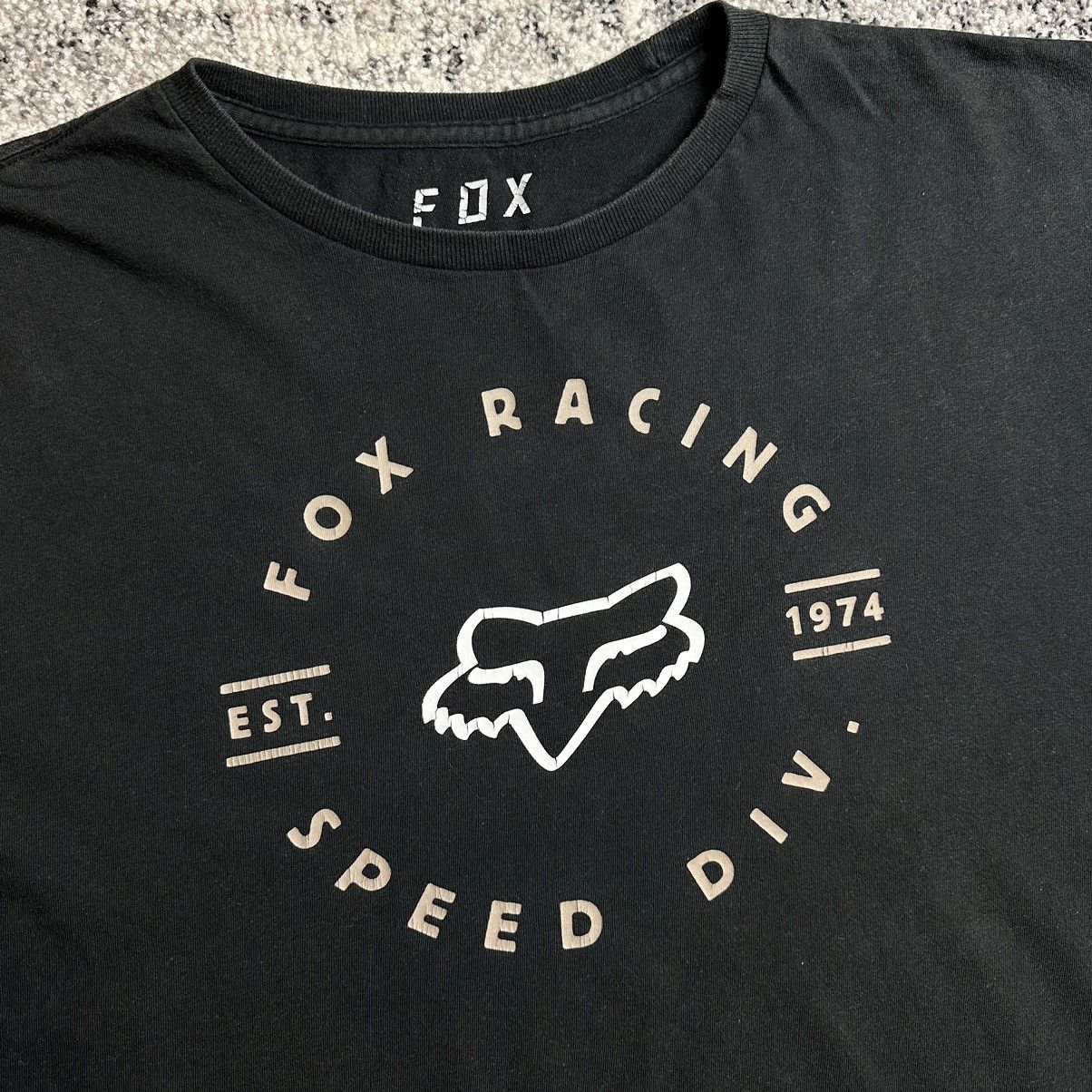 Fox Racing Fox Racing 1974 StreetWear T-shirt Vintage Speed Div Rare Size US XL / EU 56 / 4 - 2 Thumbnail