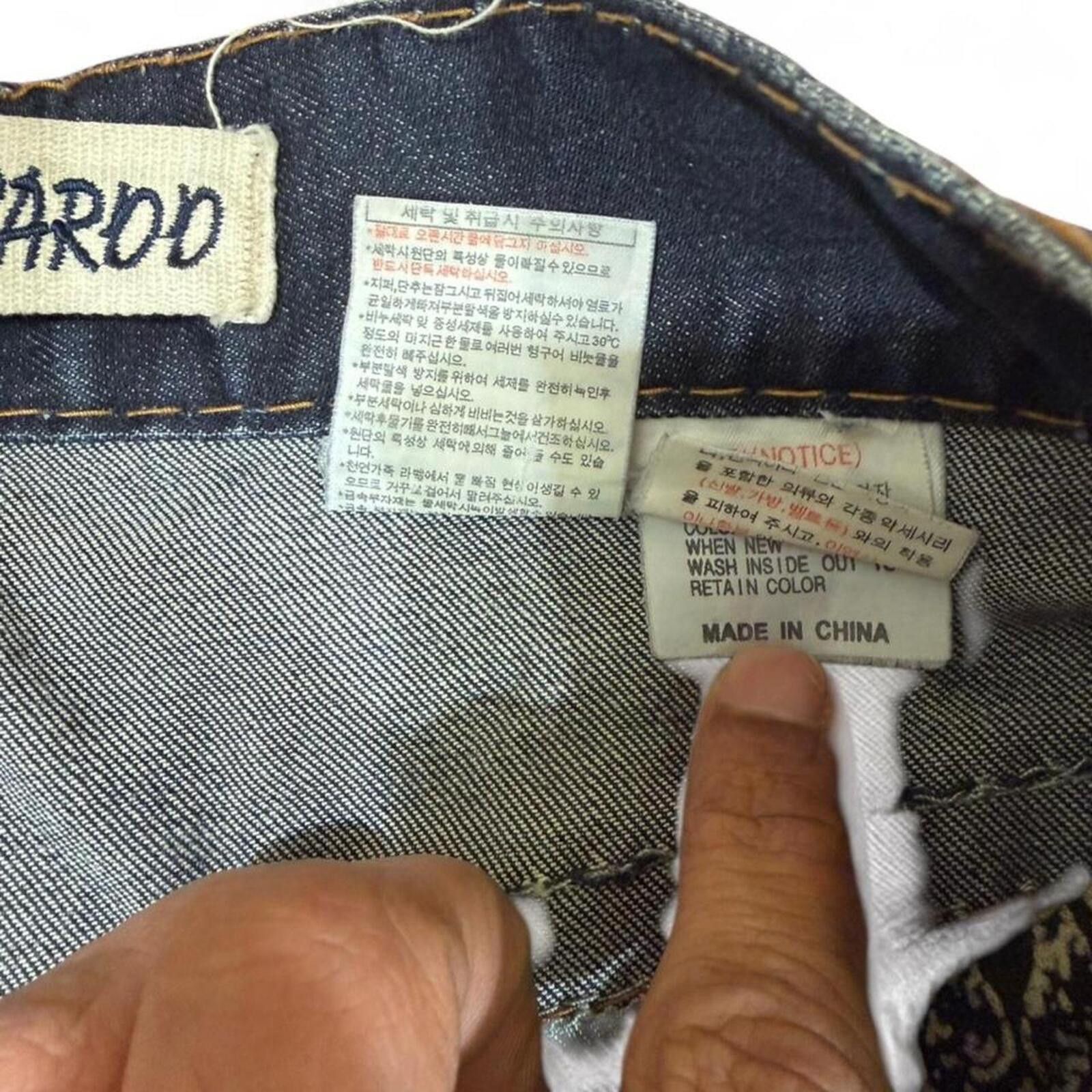 True Religion Buckaroo carbon shade denim jeans Size US 33 - 6 Thumbnail