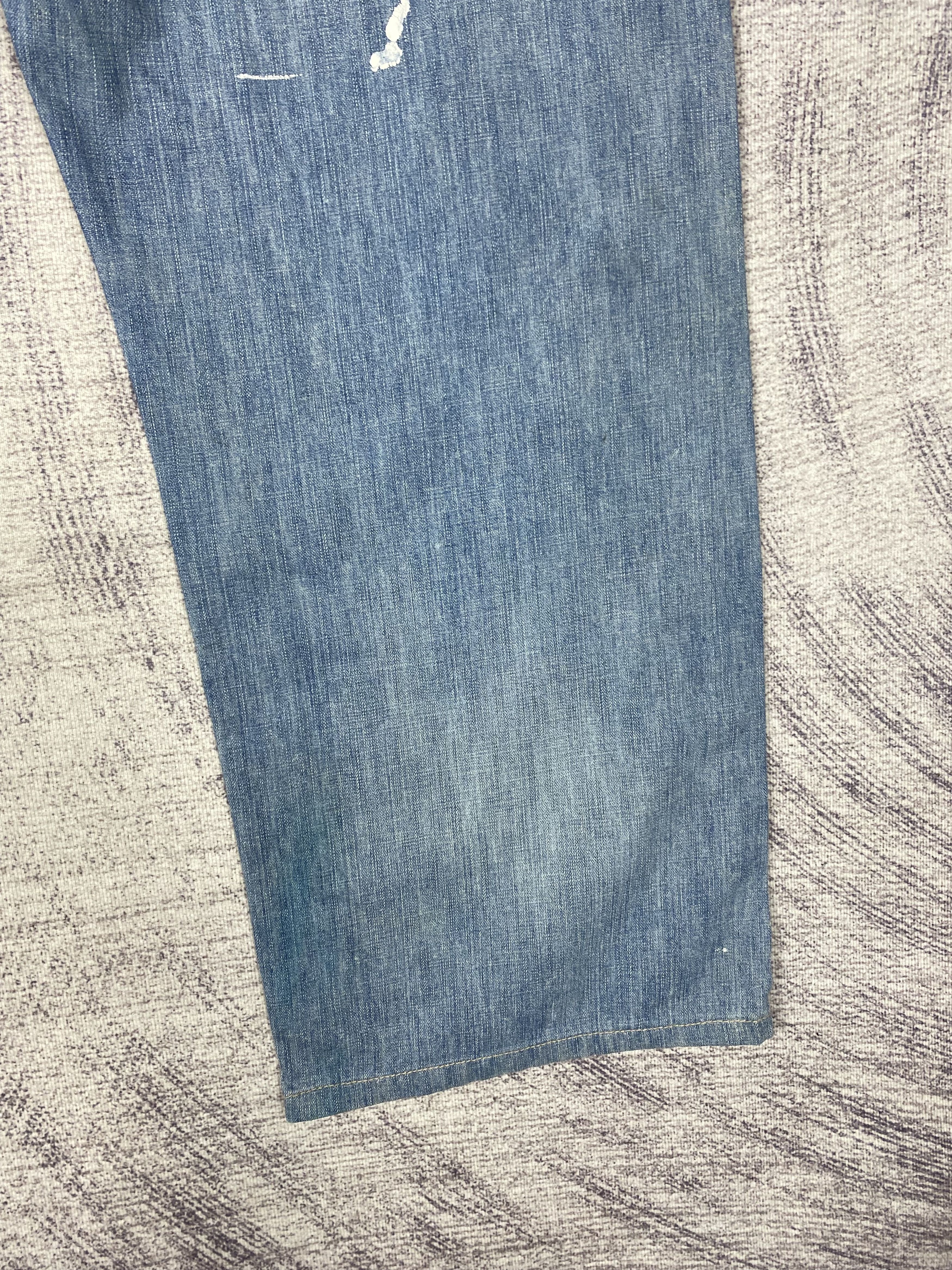 Vintage Vintage Levi's 569 Loose Straight Light Blue Denim PT0480 Size US 38 / EU 54 - 12 Thumbnail