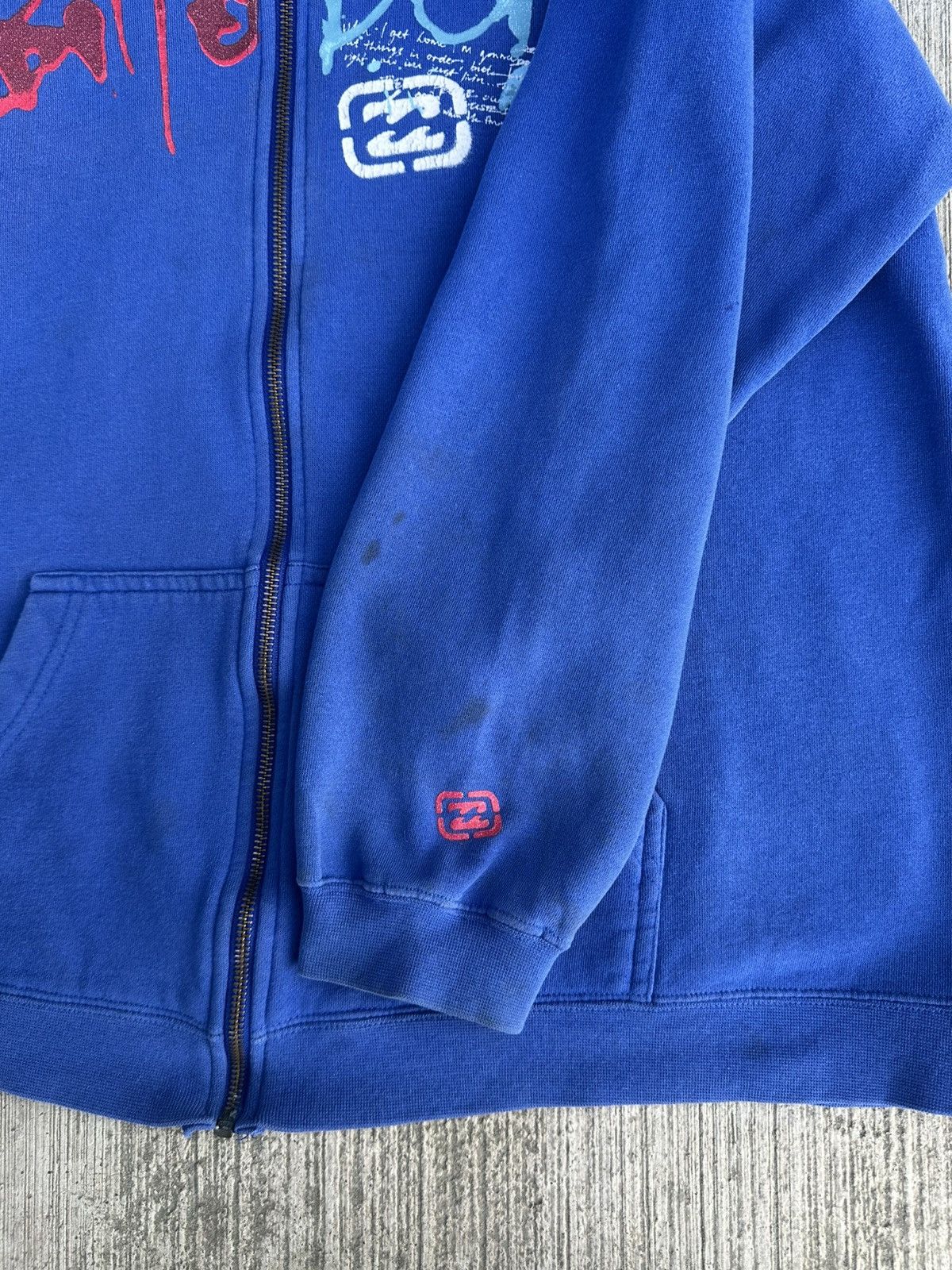 Billabong Vintage Billabong Y2K Graphic Zip-Up Hoodie Size US M / EU 48-50 / 2 - 3 Thumbnail