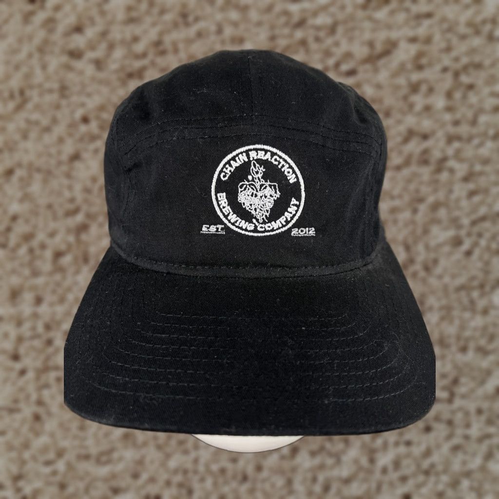 Vintage VINTAGE? No — Chain Reaction Brewery Hat Cap 5 Panel Adult One Size Black Beer Theme Casual Mens Cap Size ONE SIZE - 1 Thumbnail