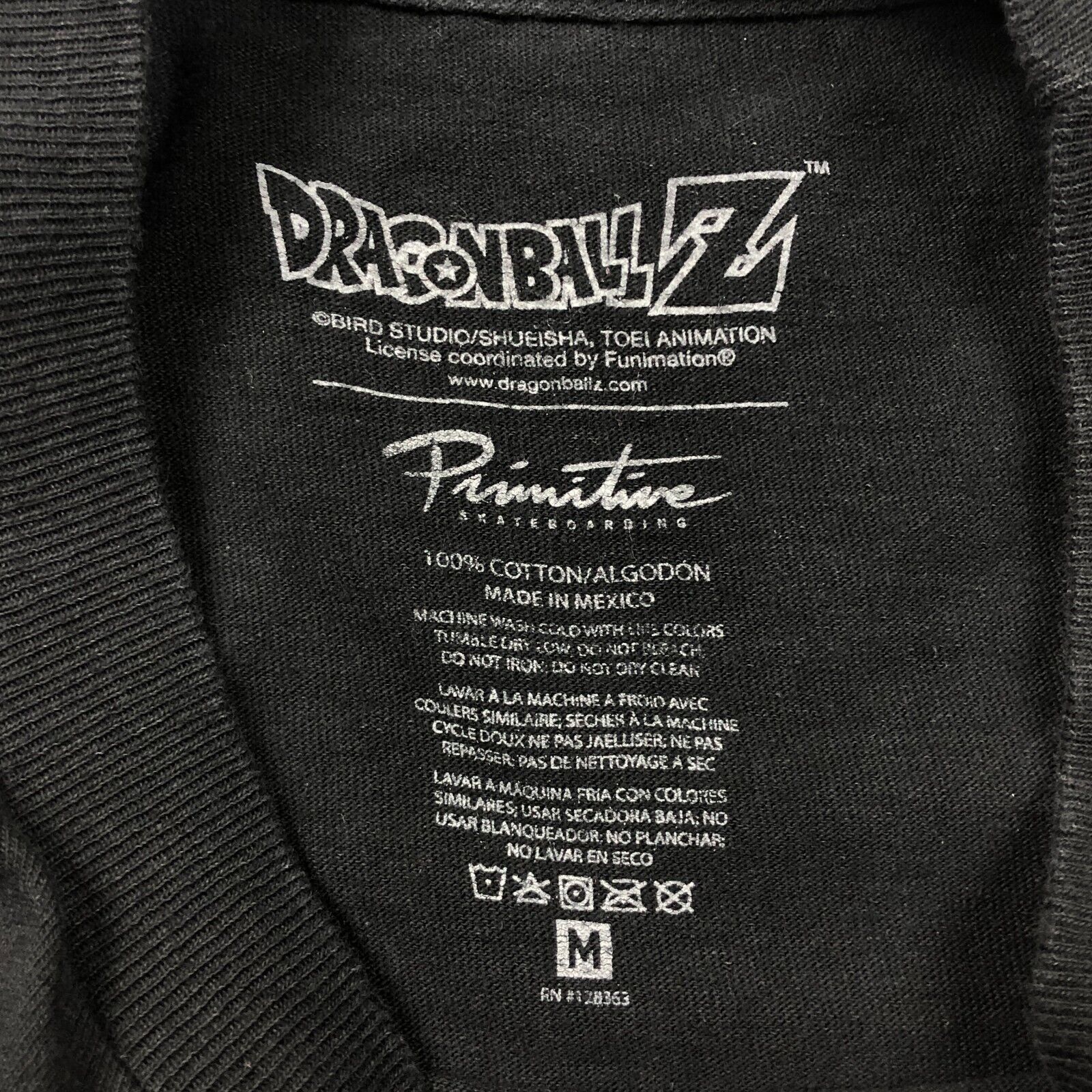 Primitive Primitive Dragon Ball Z Goku Black Tee T Shirt size Medium Size US M / EU 48-50 / 2 - 4 Thumbnail