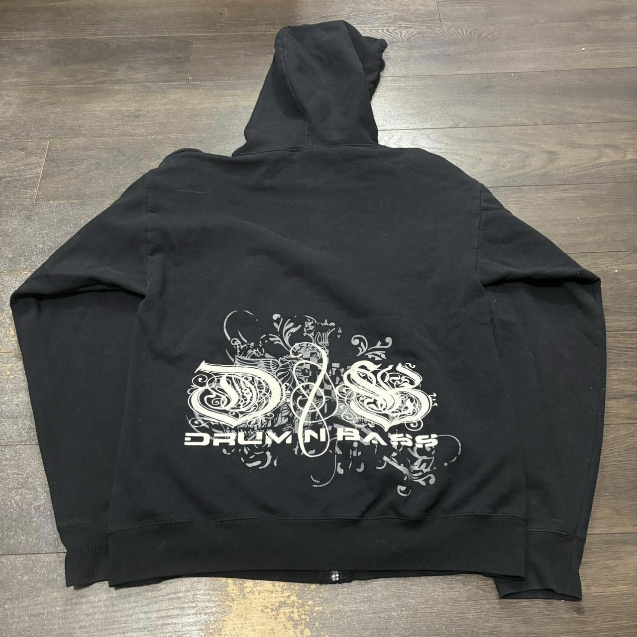 Hanes Vintage drum and bass zip up hoodie 00s S Size US S / EU 44-46 / 1 - 3 Thumbnail
