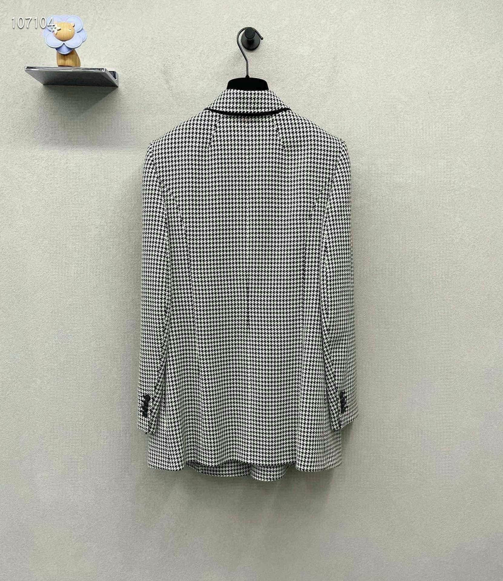 Balenciaga Balenciaga Houndstooth Set jacket 2501-Nextarrow Size XL / US 12-14 / IT 48-50 - 2 Thumbnail