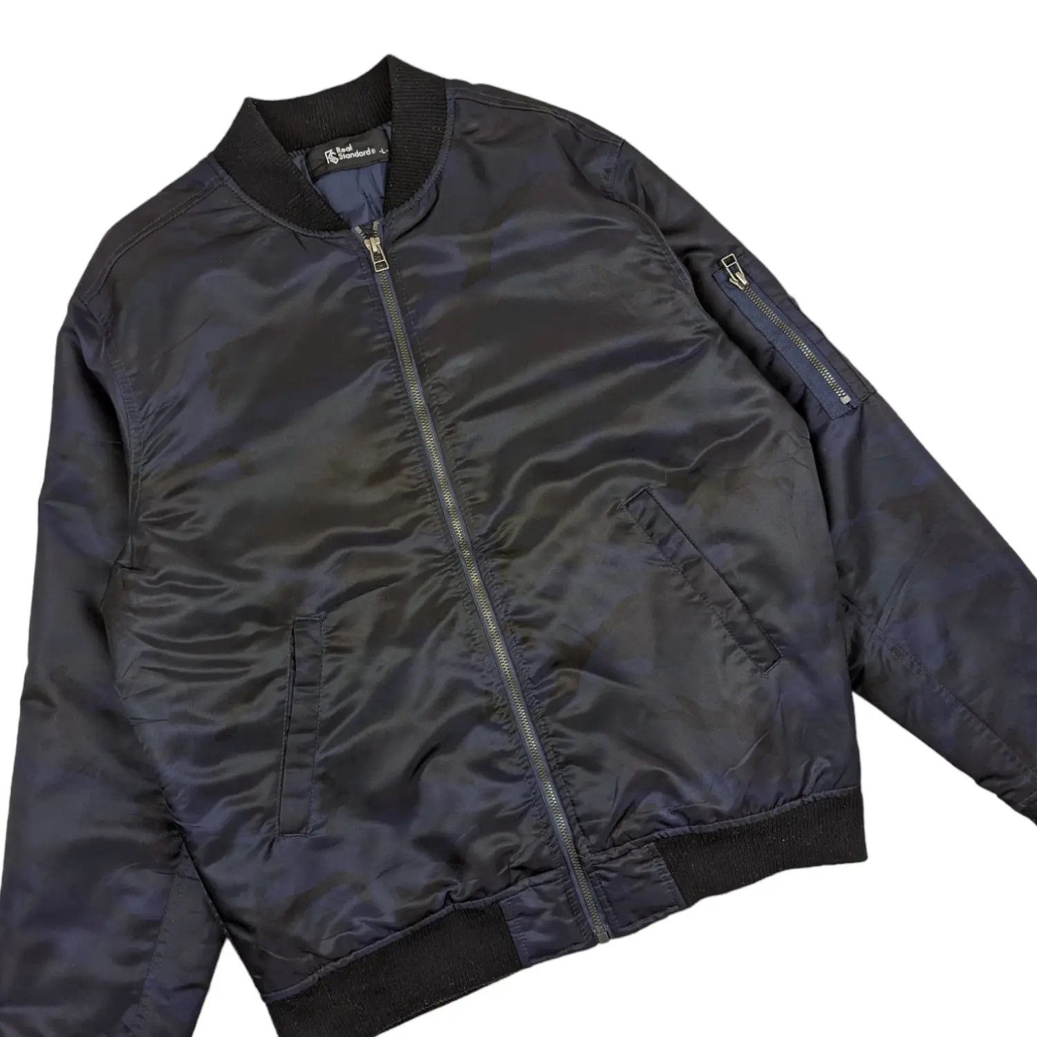 Japanese Brand Japan REAL STANDARD Camouflage Bomber Style Jacket Size US M / EU 48-50 / 2 - 3 Thumbnail