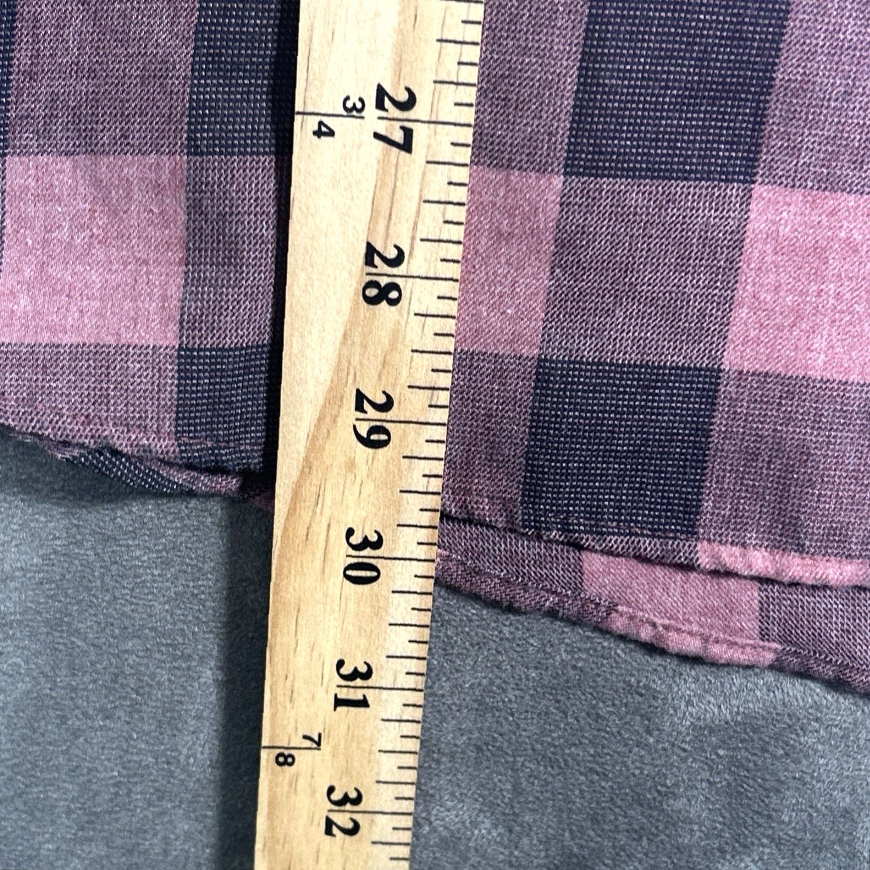 TravisMathew VINTAGE Travis Mathew Plaid Shirt Half Moon Bay Heather Roan Rouge Mens L Size US L / EU 52-54 / 3 - 7 Thumbnail