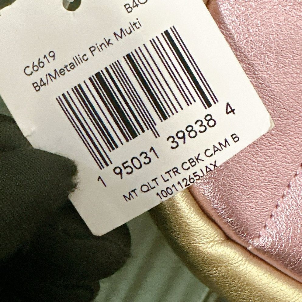 Coach Coach C6619 Small Camera Bag With Colorblock Quilting Size ONE SIZE - 7 Thumbnail