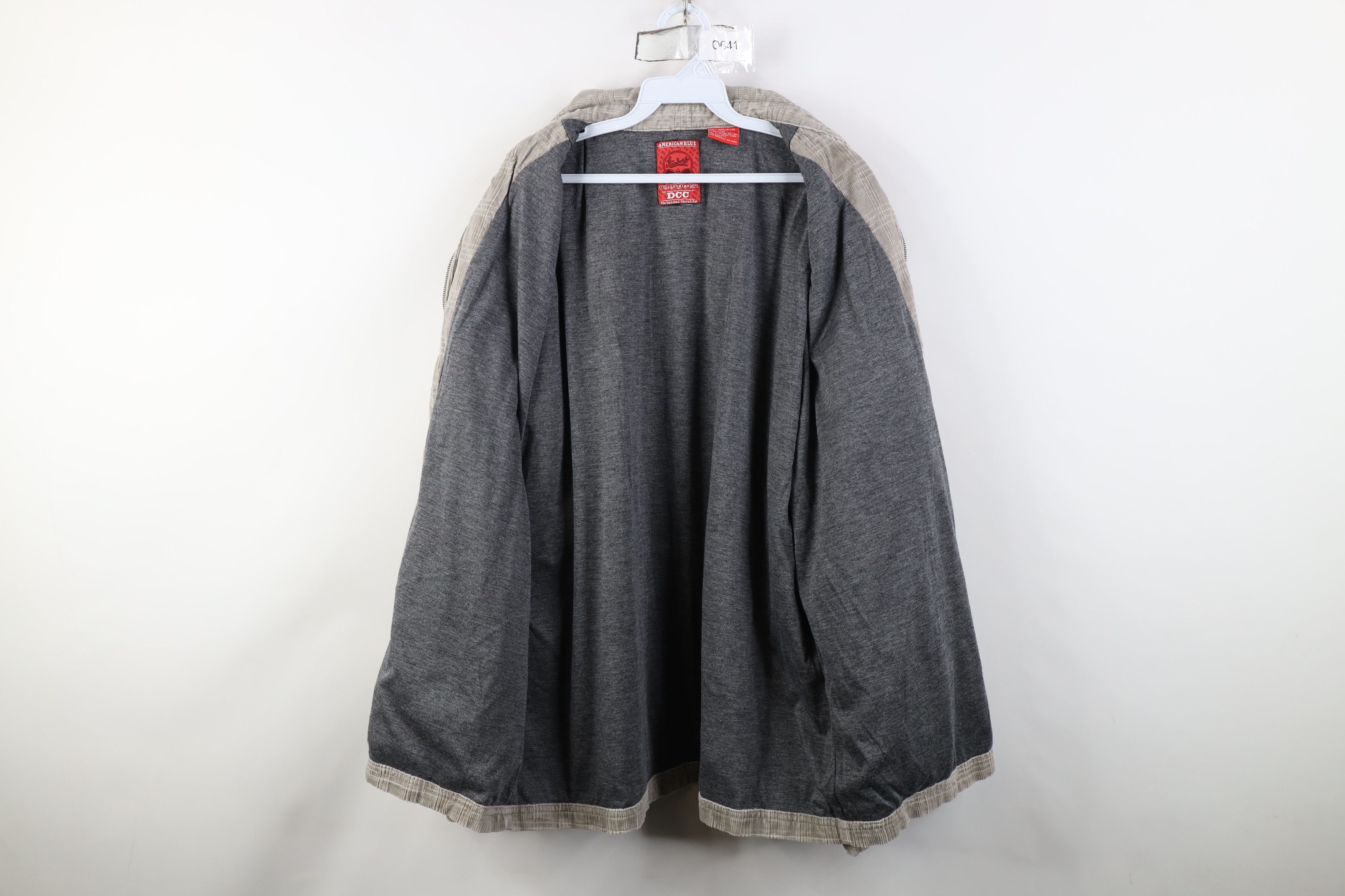 Vintage Vintage 90s Streetwear Full Zip Shirt Jacket Jac Shirt Size US XXL / EU 58 / 5 - 10 Thumbnail