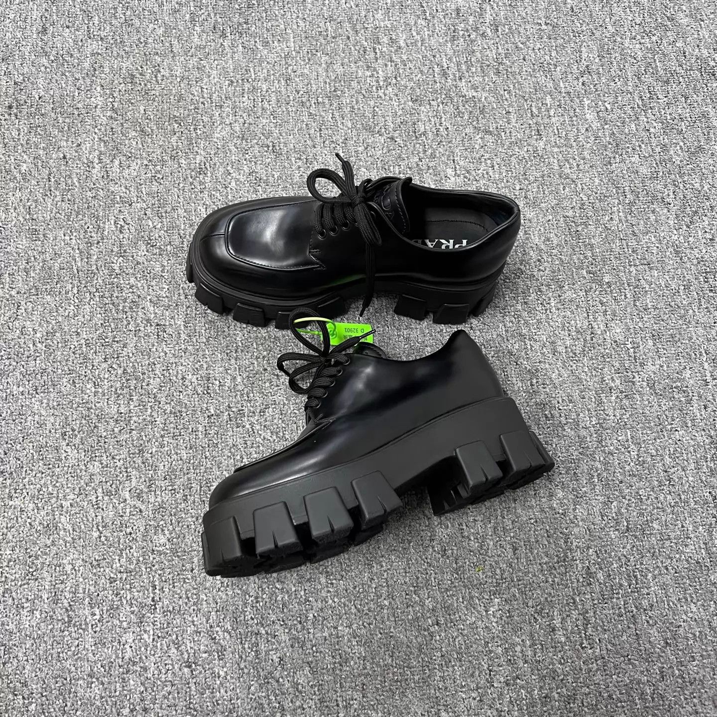 Prada Prada Classic Platform Loafer Size 37 Tried On Only Size US 6.5 / IT 36.5 - 1 Thumbnail