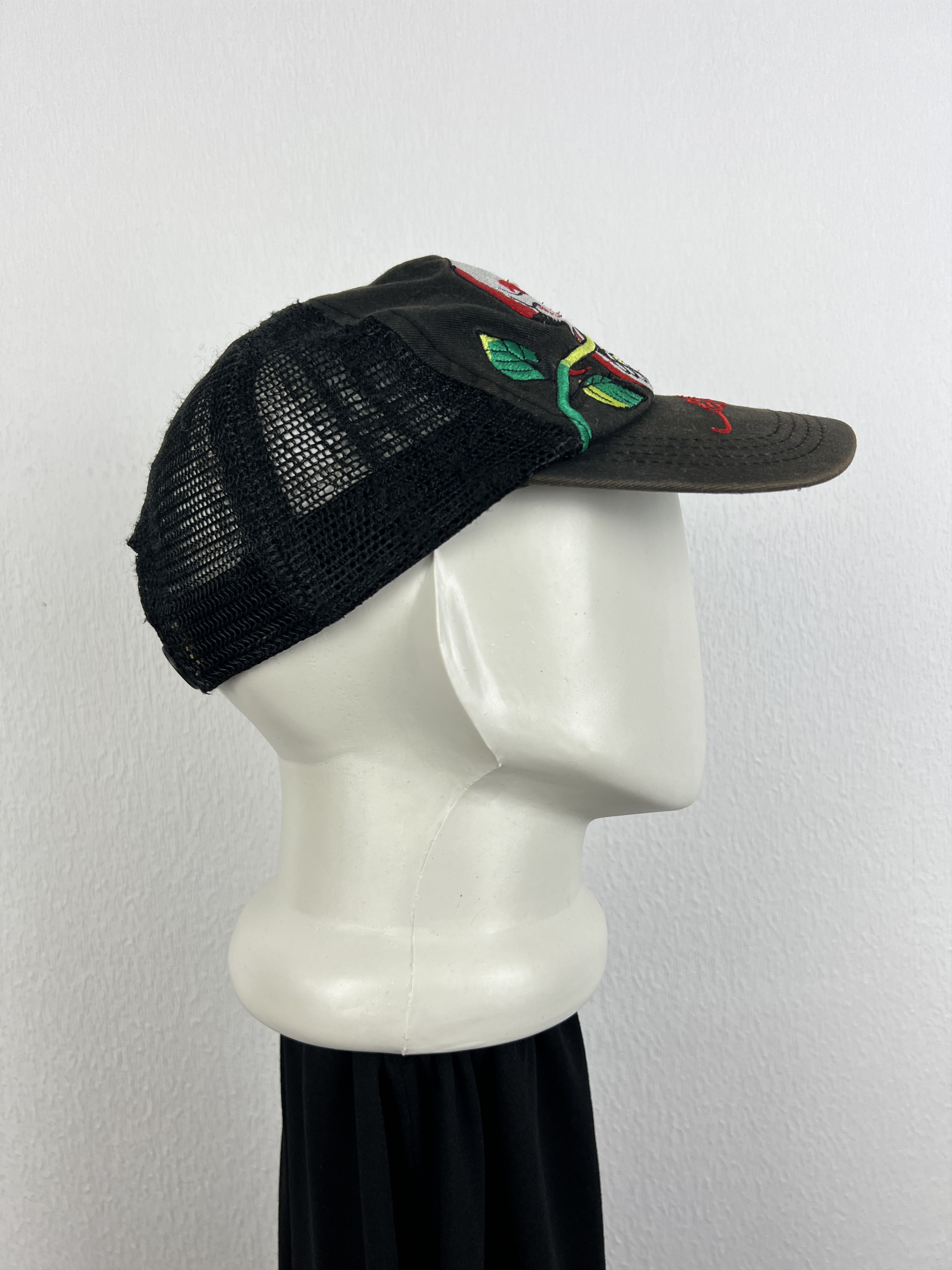 Vintage Ed Hardy Vintage Cap Hat Skull Love Kills Slowly Hype Size ONE SIZE - 3 Thumbnail