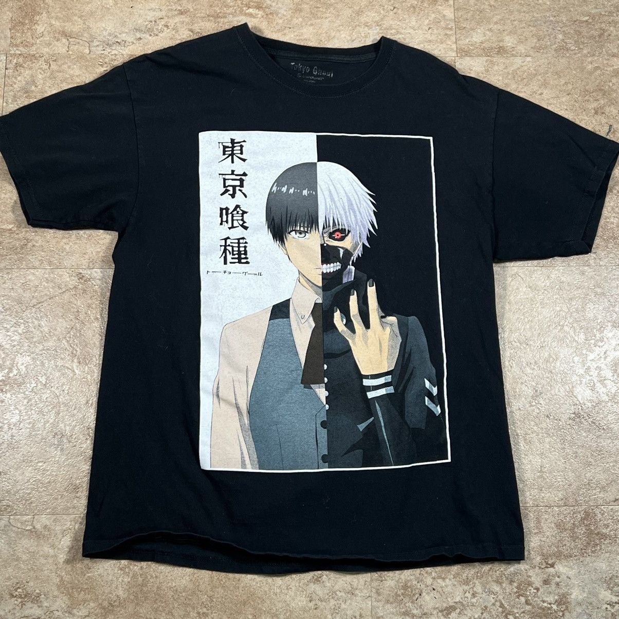 Japanese Brand × Vintage Tokyo Ghoul Kineki Shirt Japanese Manga Fantasy Dark Large Size US L / EU 52-54 / 3 - 1 Thumbnail