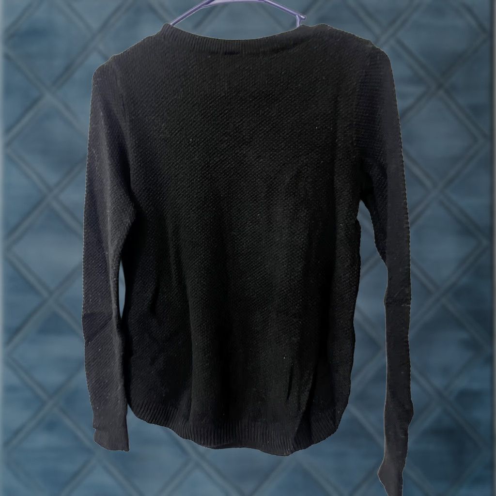 Gap GAP XS Crew Neck Sweater Black Women Lightweight Classic Size XS / US 0-2 / IT 36-38 - 1 Thumbnail