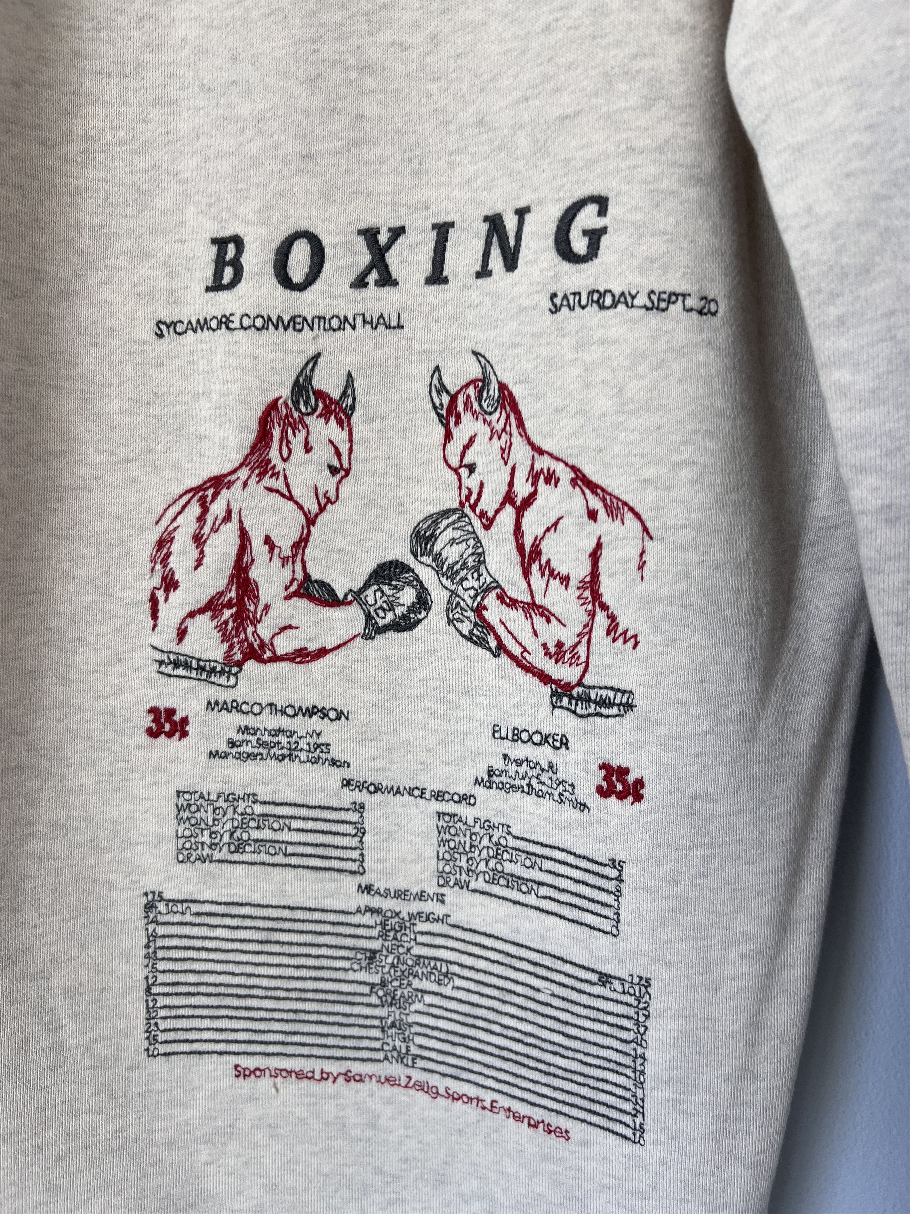 Samuel Zelig Samuel Zelig Boxing Sweatpants in Beige Size US 34 / EU 50 - 8 Thumbnail