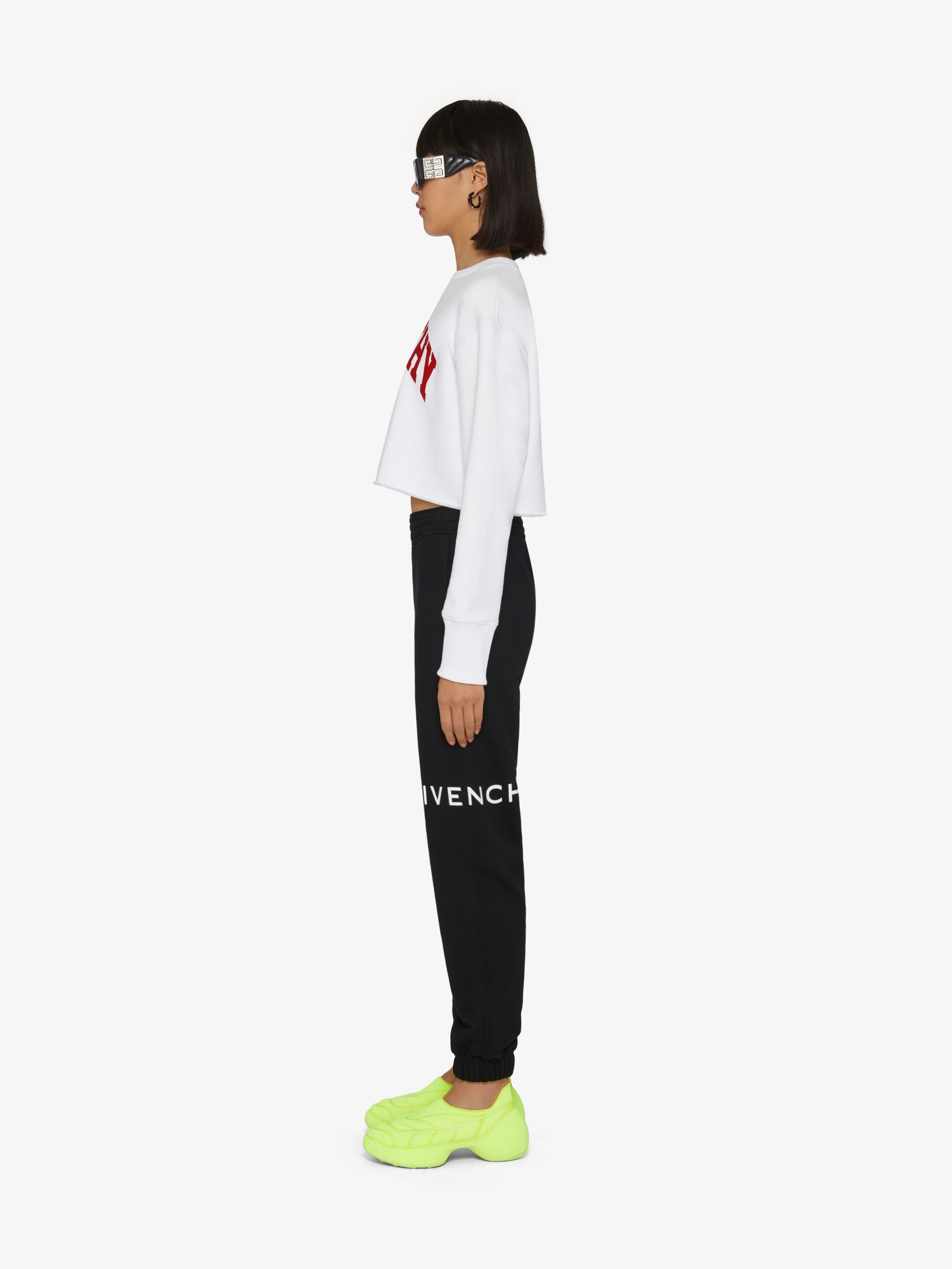 Givenchy o1srvl11e0725 Slim Fit Jogging in Black Size 24" / US 00 / IT 34 - 4 Thumbnail