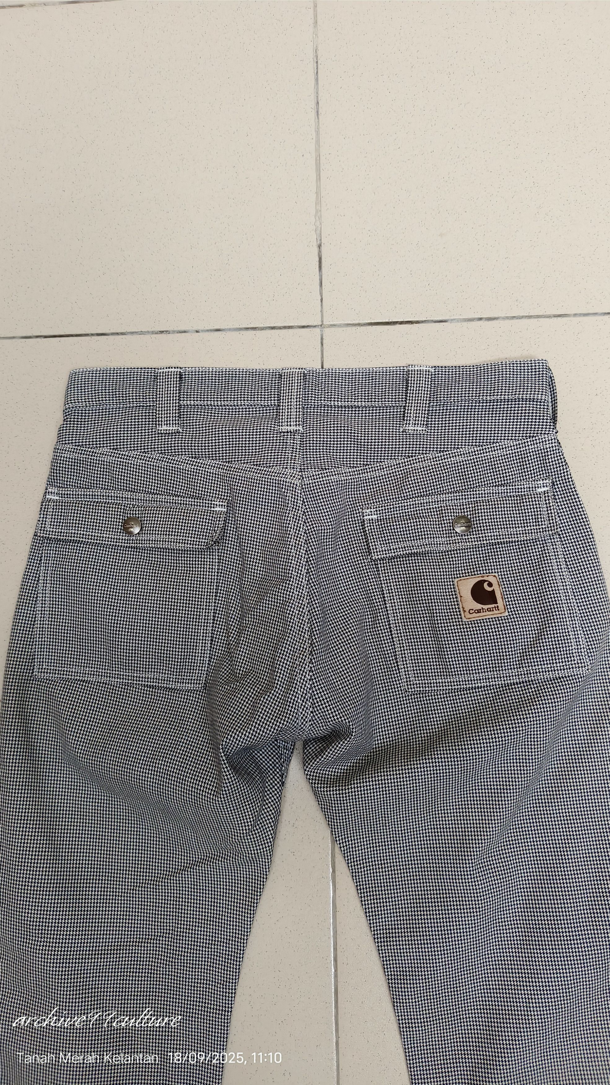 Carhartt Carhartt gingham check plaid bush pants low riseJapan Size US 30 / EU 46 - 11 Thumbnail